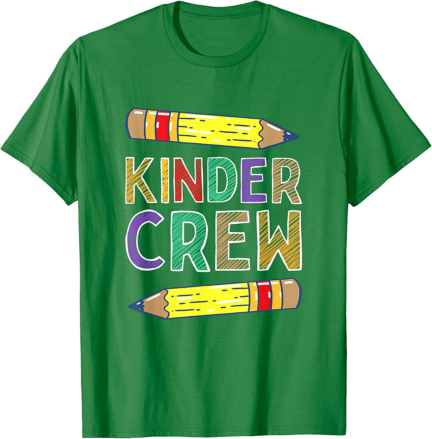Kinder Crew Funny Kindergarten Teacher T-Shirt