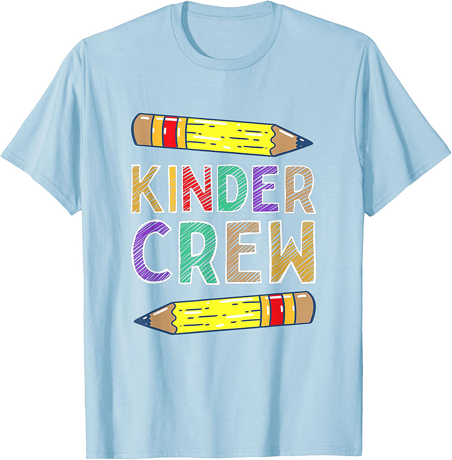 Kinder Crew Funny Kindergarten Teacher T-Shirt