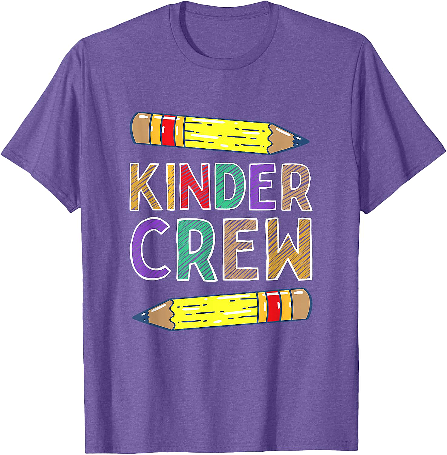 Kinder Crew Funny Kindergarten Teacher T-Shirt