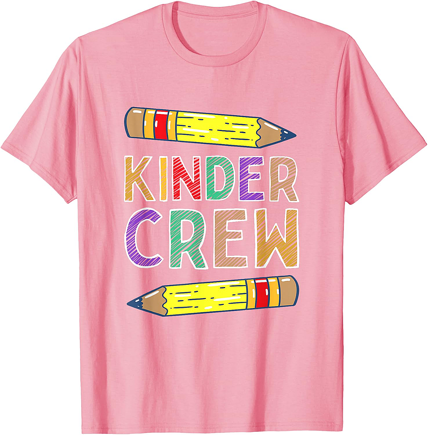 Kinder Crew Funny Kindergarten Teacher T-Shirt