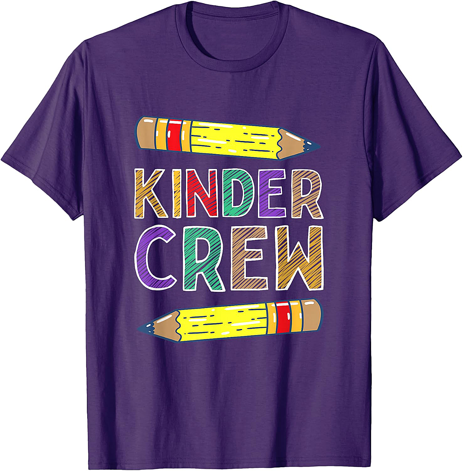 Kinder Crew Funny Kindergarten Teacher T-Shirt