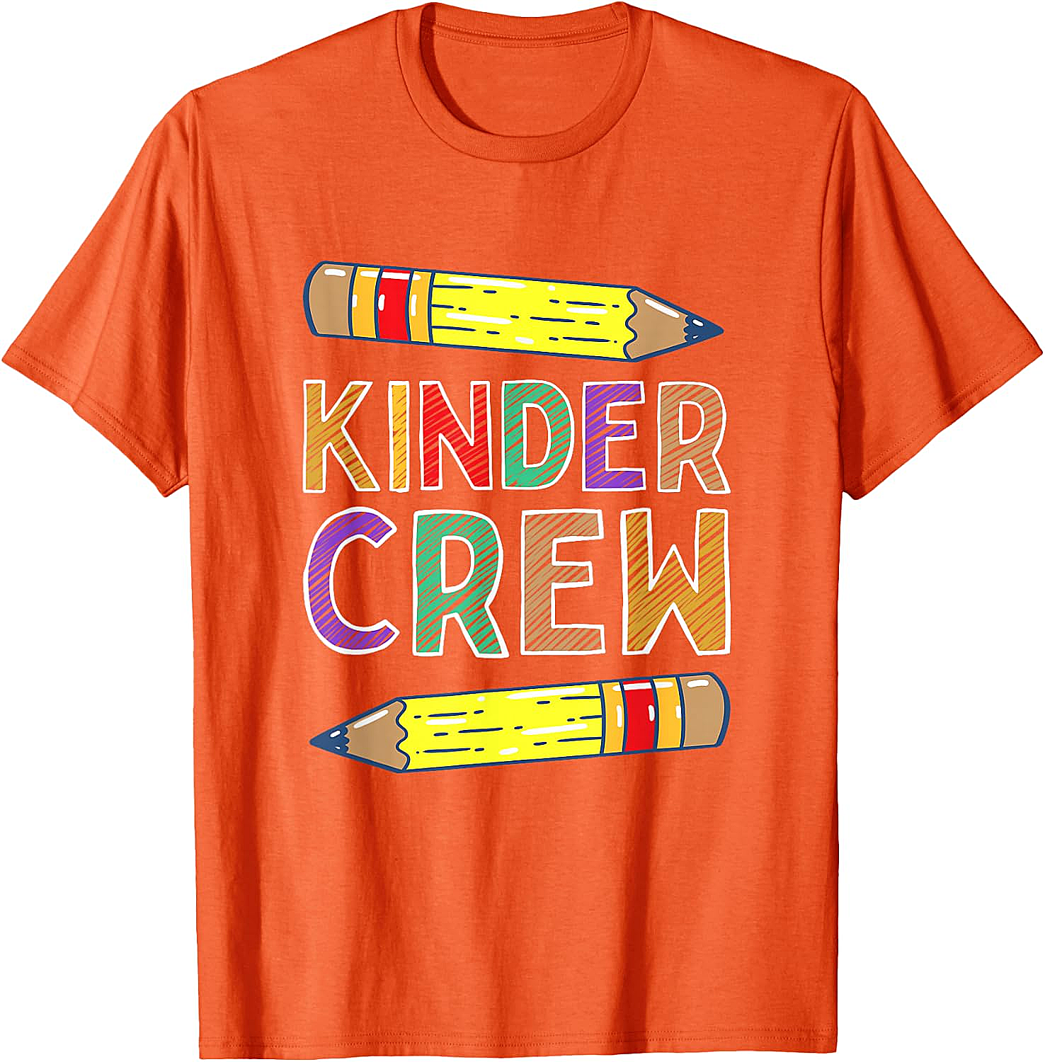 Kinder Crew Funny Kindergarten Teacher T-Shirt