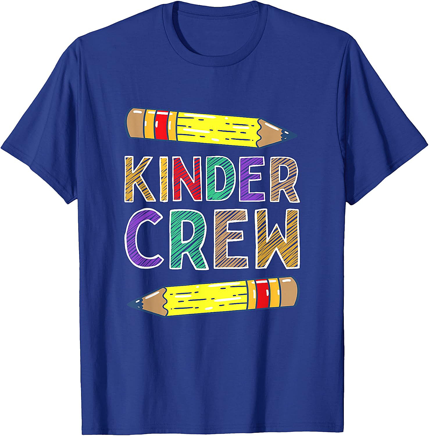 Kinder Crew Funny Kindergarten Teacher T-Shirt