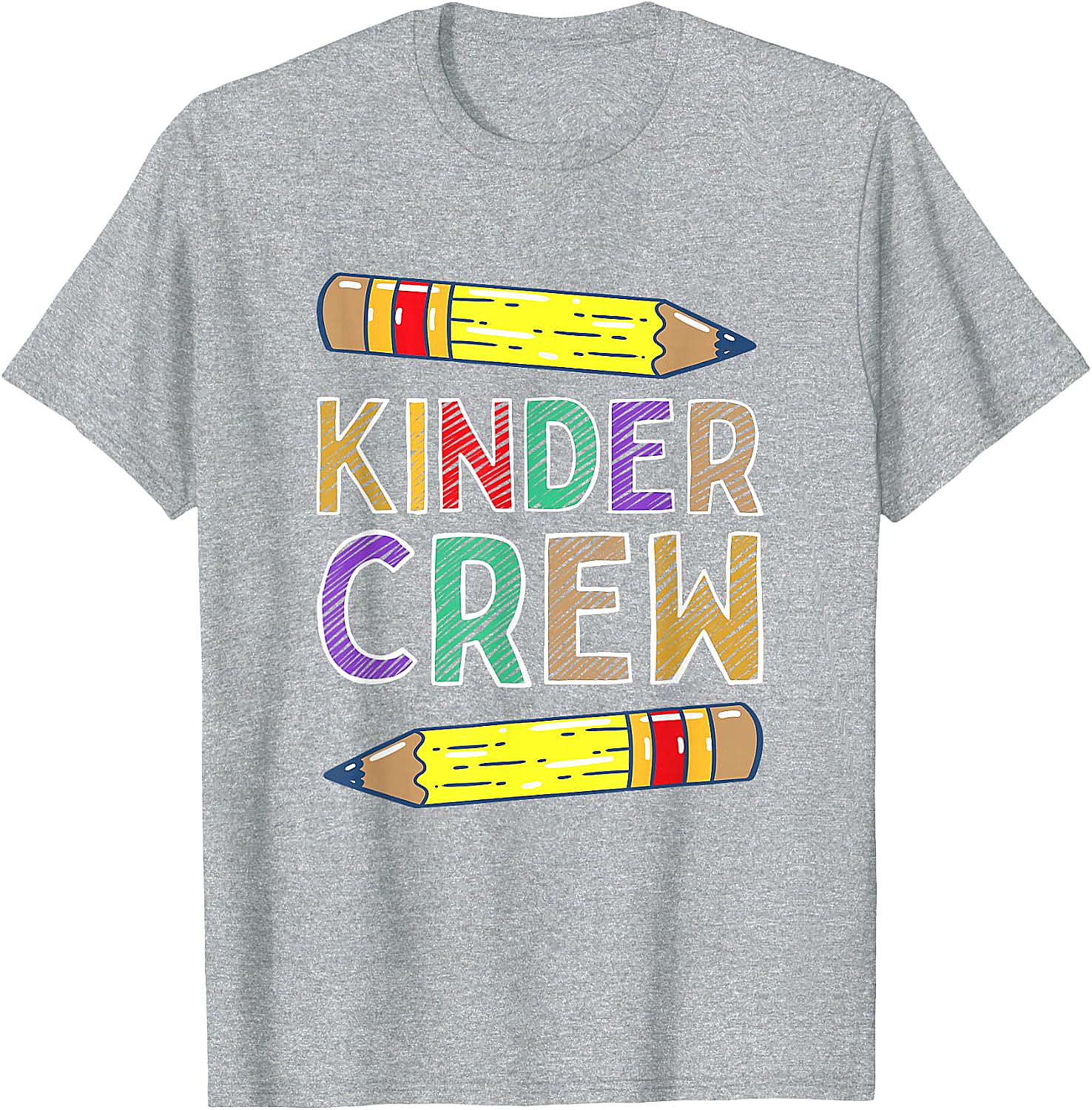 Kinder Crew Funny Kindergarten Teacher T-Shirt