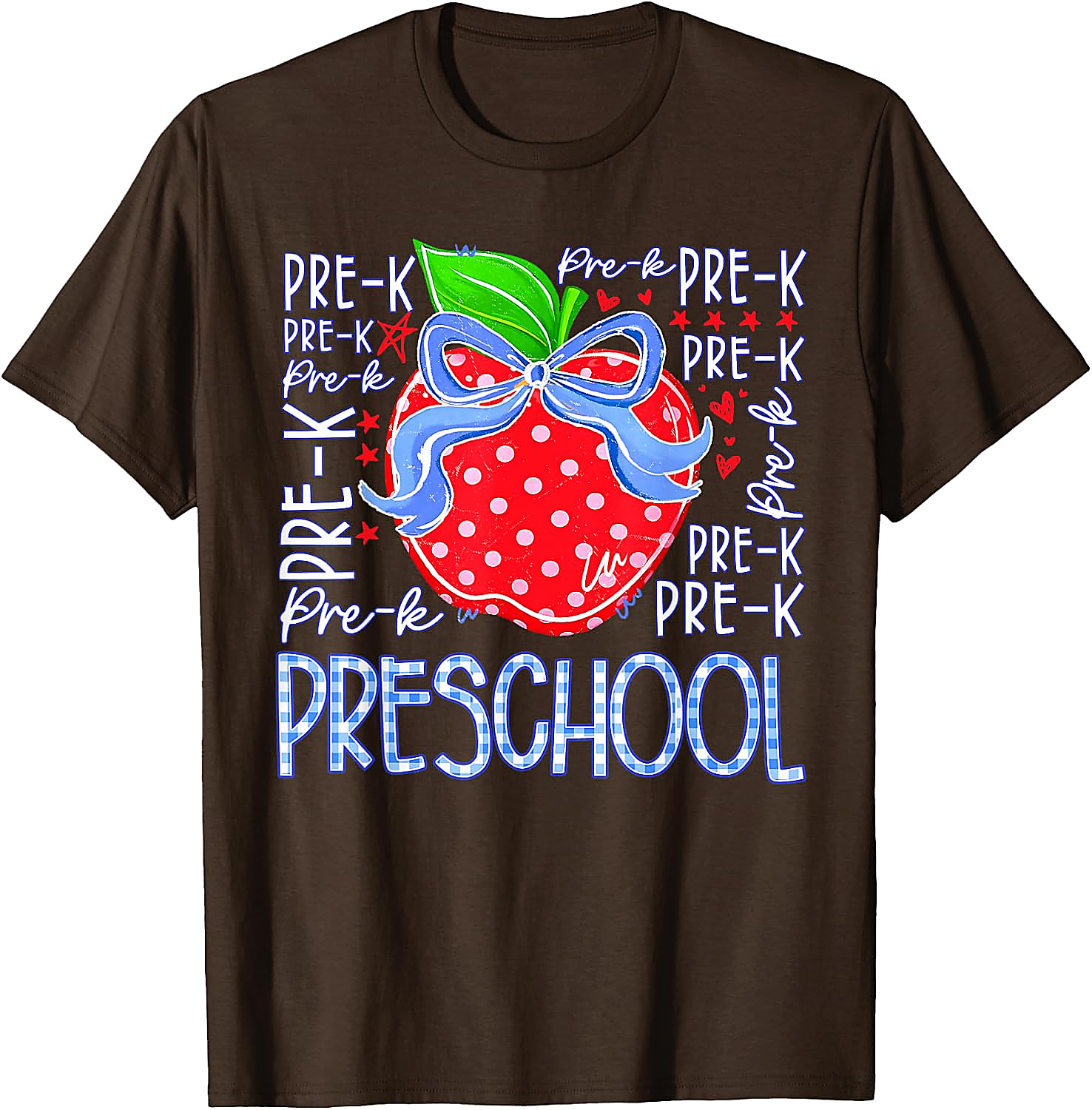 Preschool Pre-K Apple Back to School T-Shirt