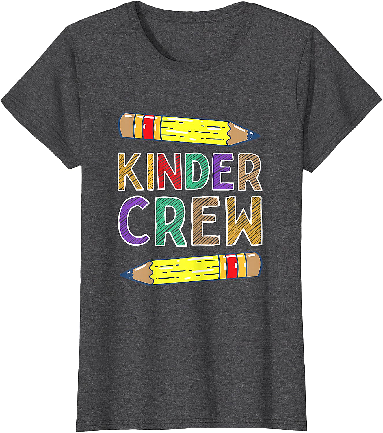 Kinder Crew Funny Kindergarten Teacher T-Shirt
