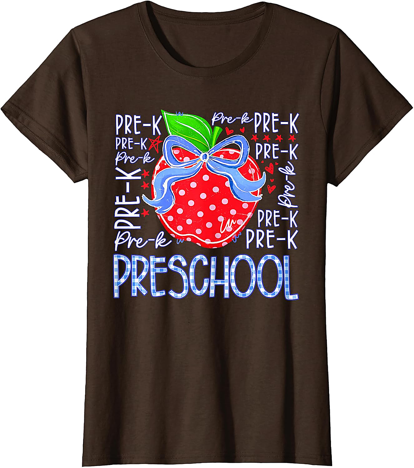 Preschool Pre-K Apple Back to School T-Shirt