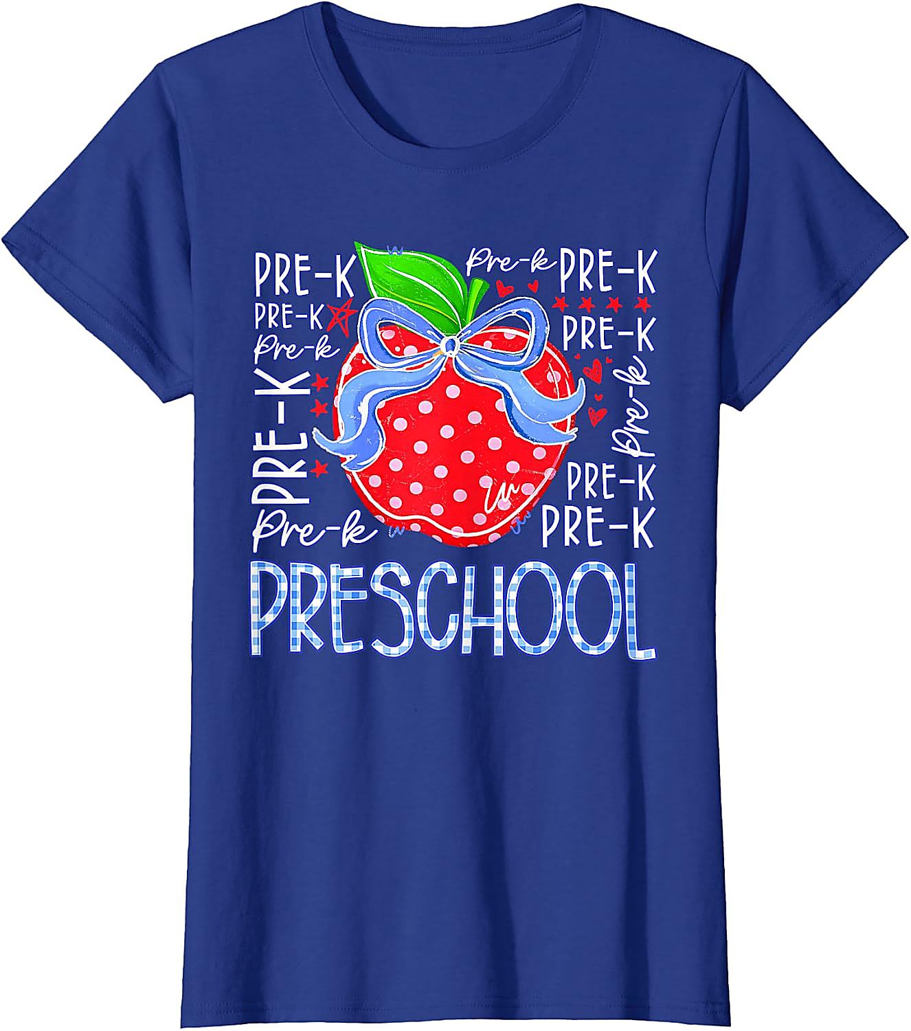 Preschool Pre-K Apple Back to School T-Shirt