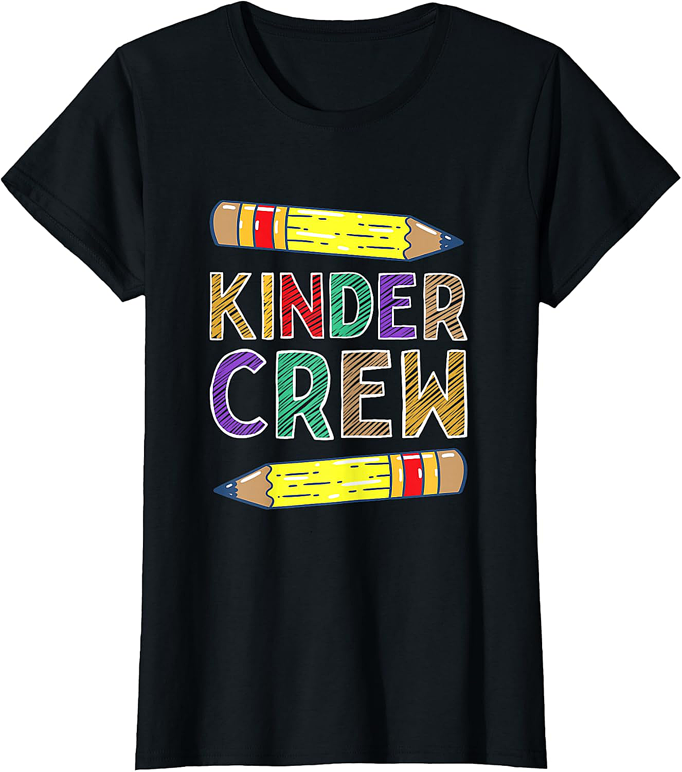 Kinder Crew Funny Kindergarten Teacher T-Shirt