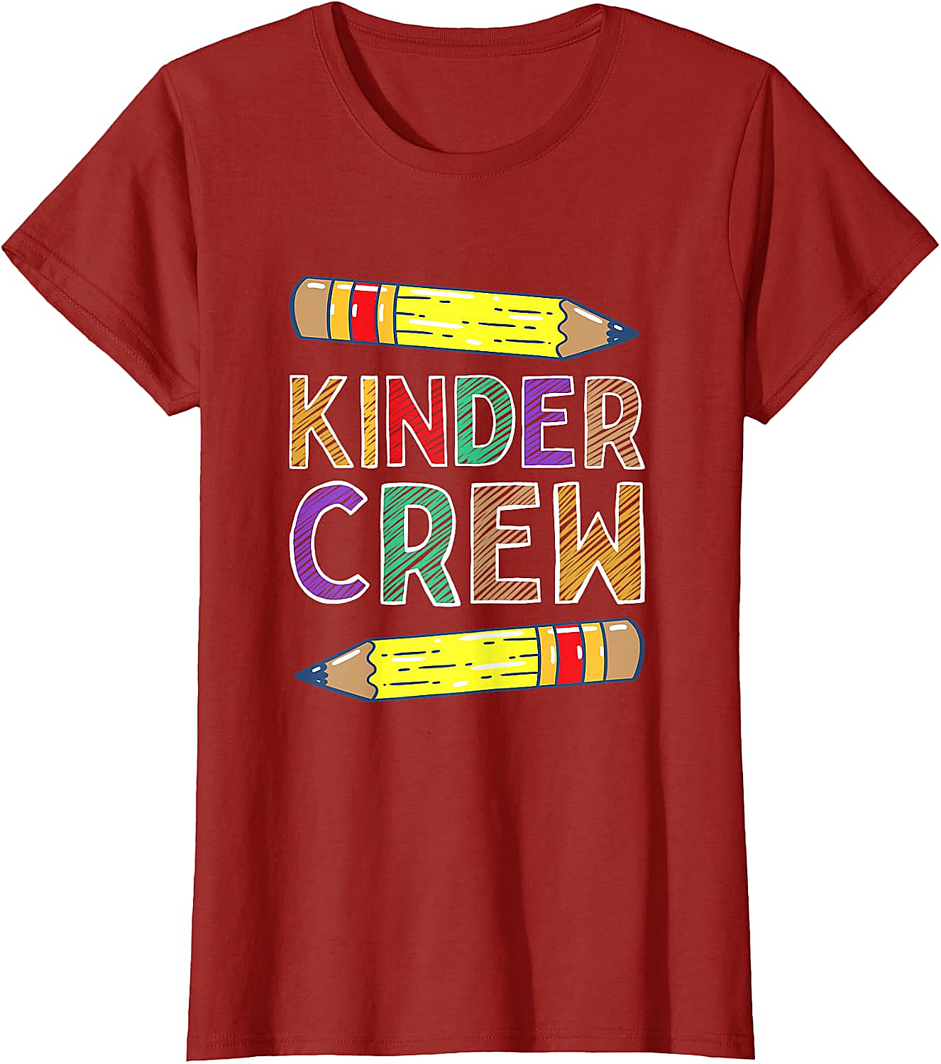 Kinder Crew Funny Kindergarten Teacher T-Shirt