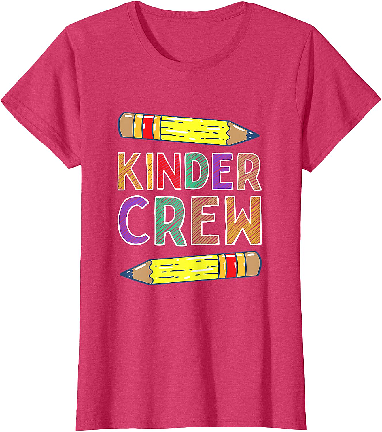 Kinder Crew Funny Kindergarten Teacher T-Shirt