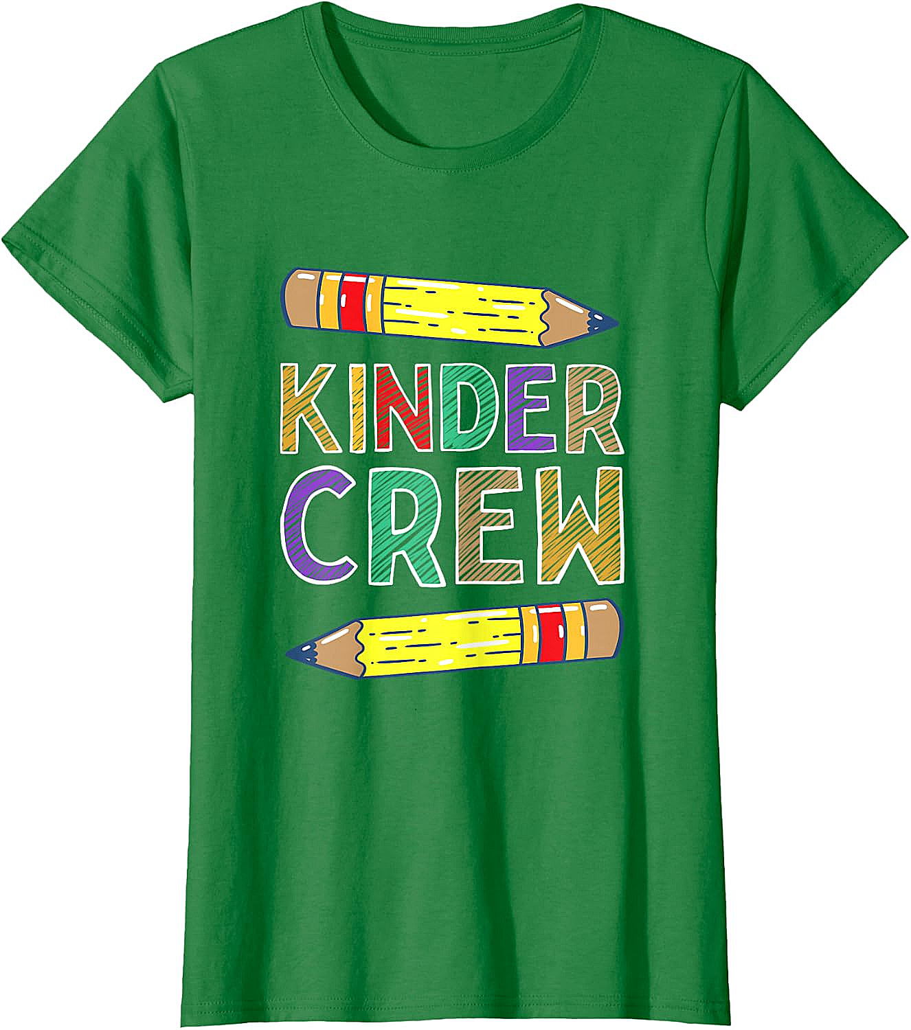 Kinder Crew Funny Kindergarten Teacher T-Shirt