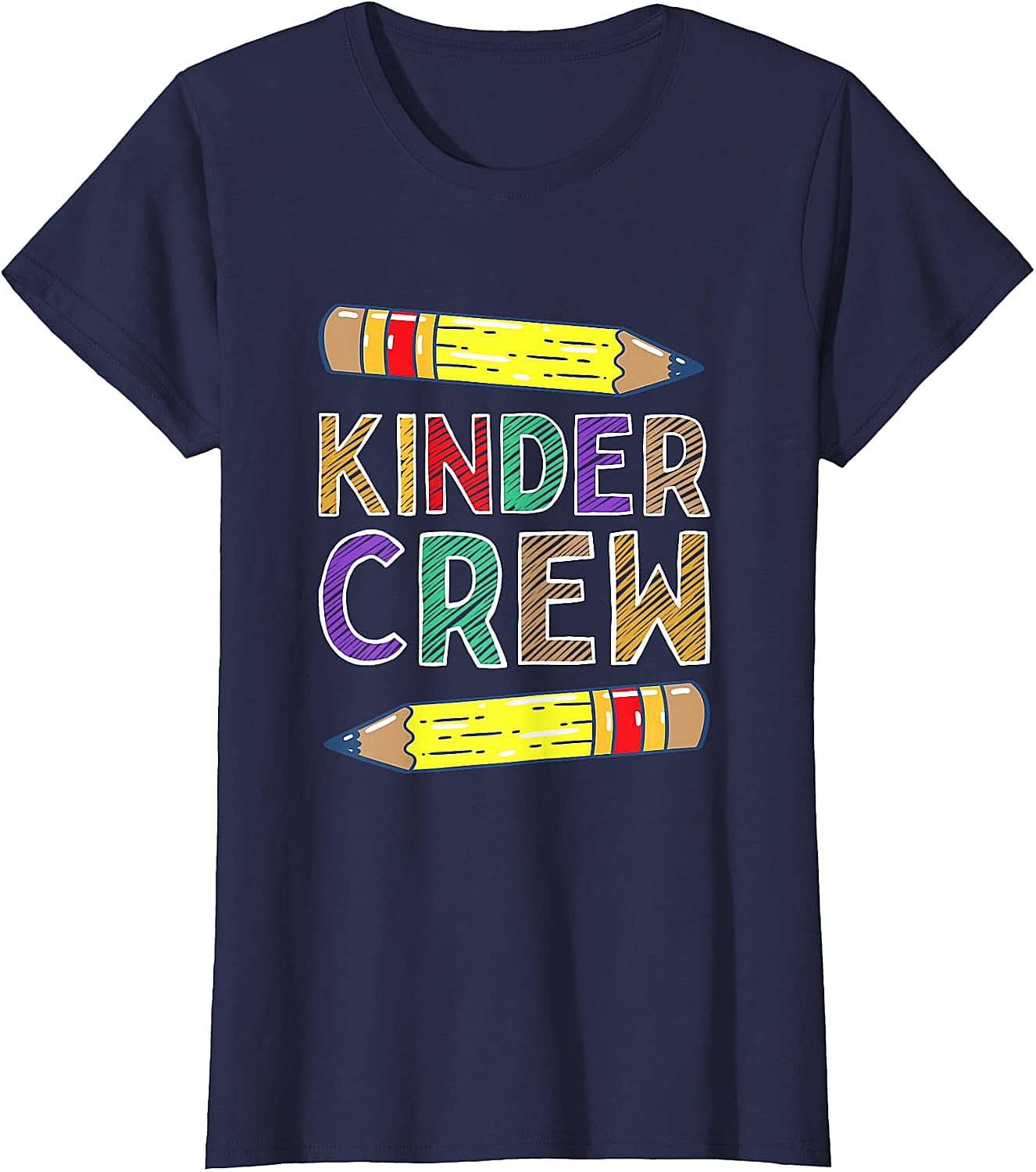 Kinder Crew Funny Kindergarten Teacher T-Shirt