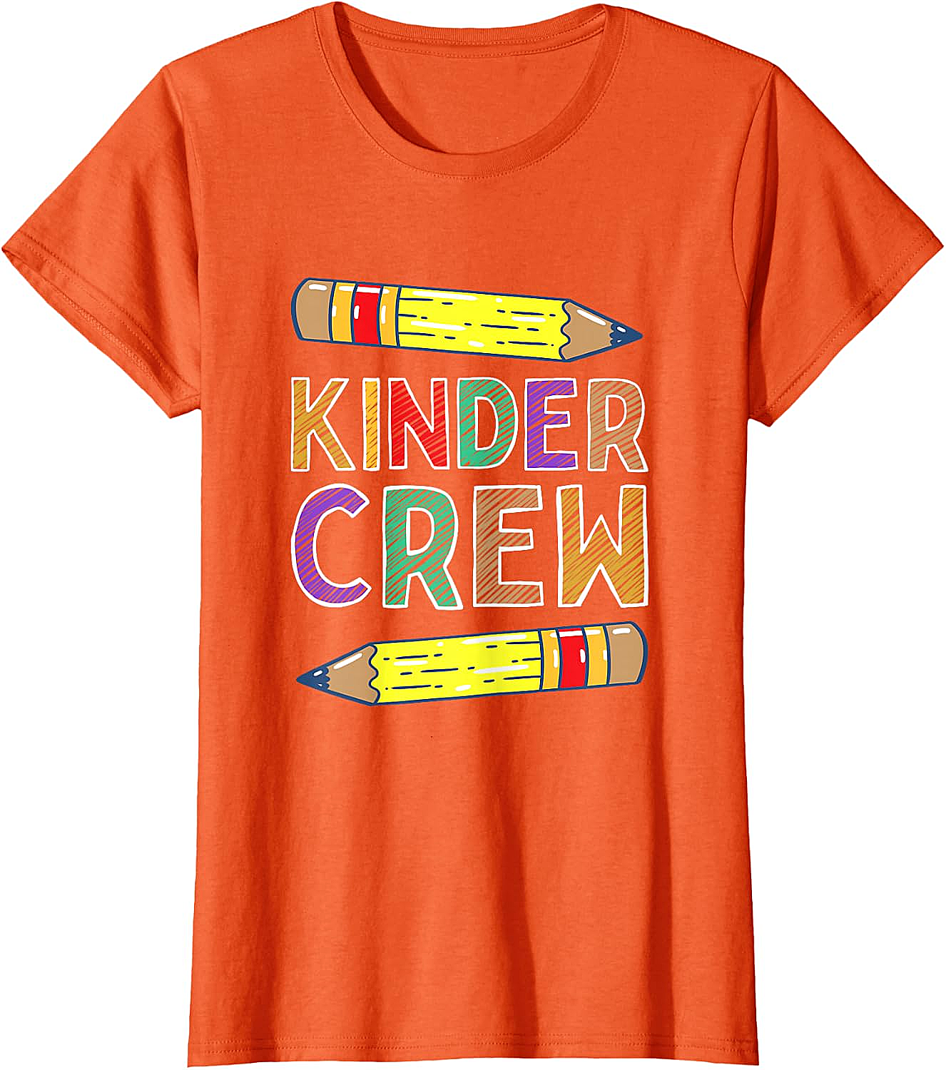 Kinder Crew Funny Kindergarten Teacher T-Shirt