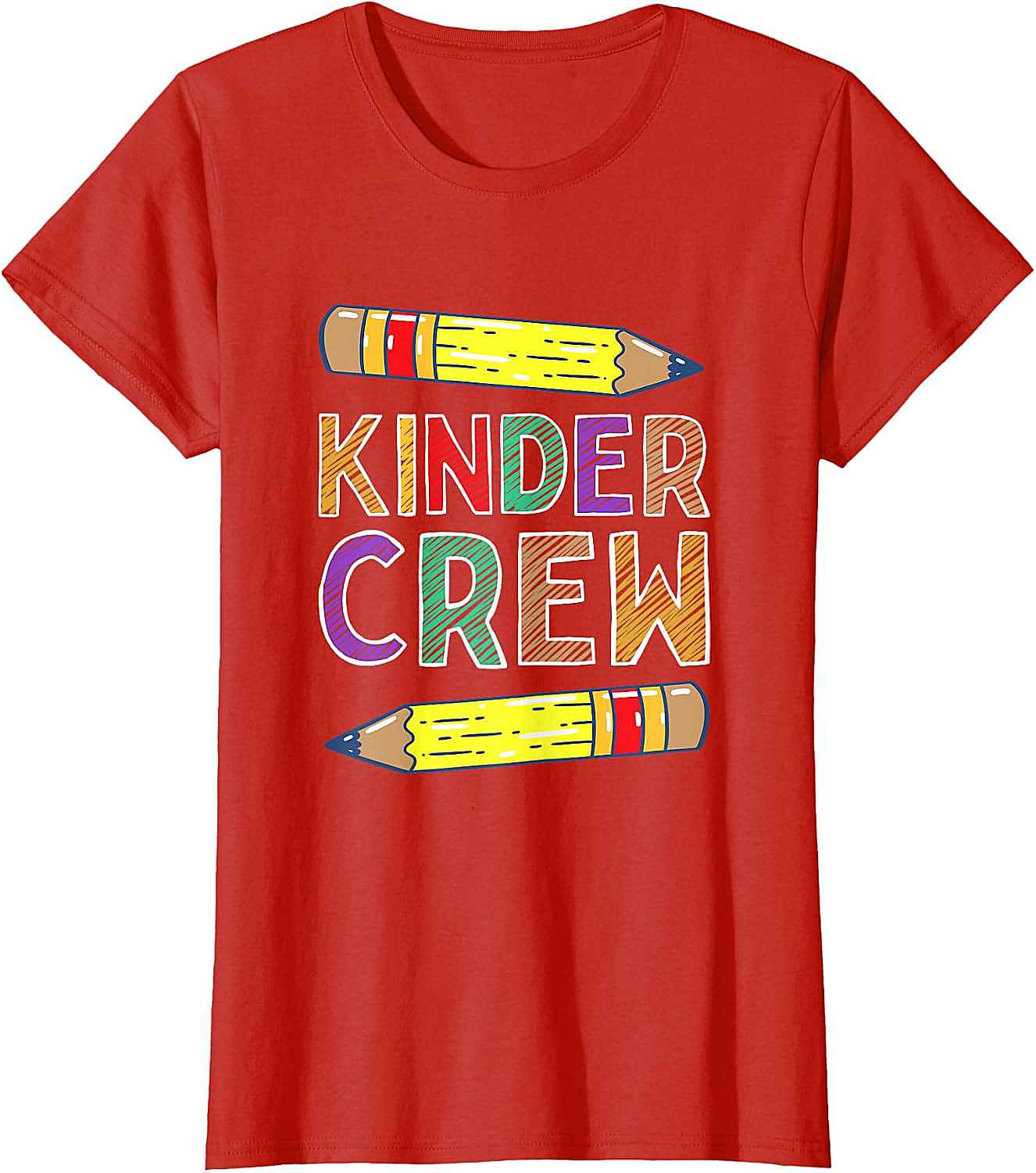 Kinder Crew Funny Kindergarten Teacher T-Shirt