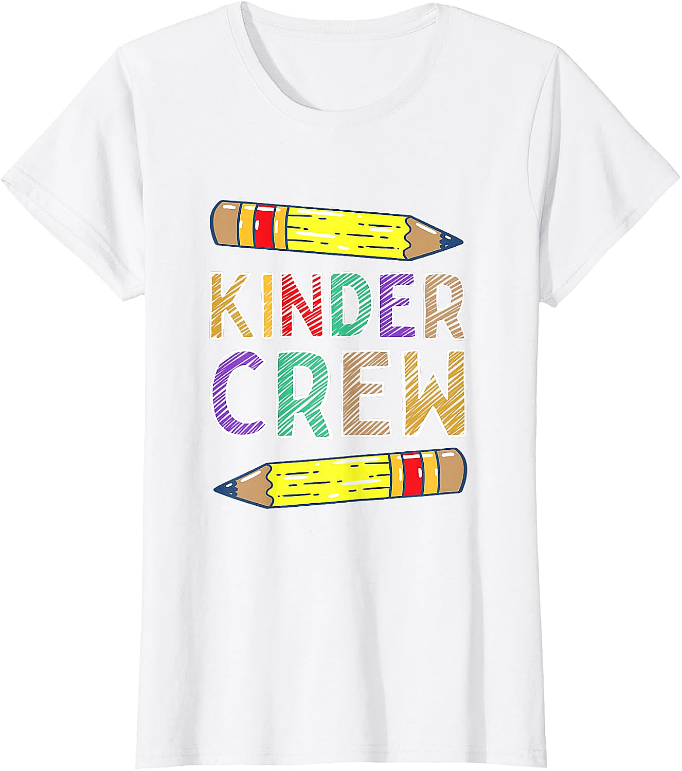 Kinder Crew Funny Kindergarten Teacher T-Shirt