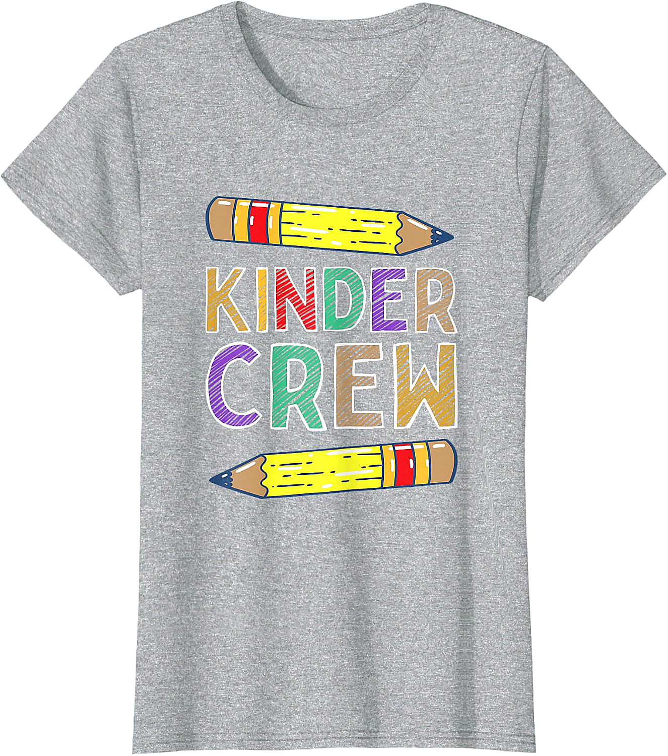 Kinder Crew Funny Kindergarten Teacher T-Shirt