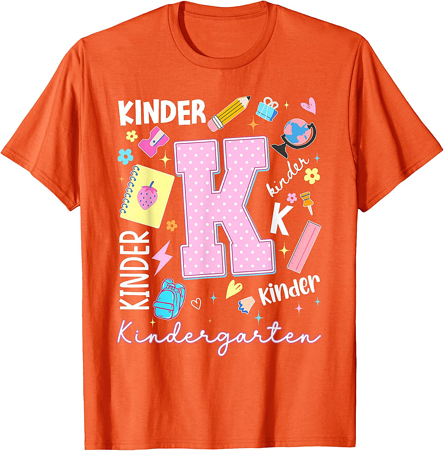 Kindergarten Back to School T-Shirt | First Day of School Tee