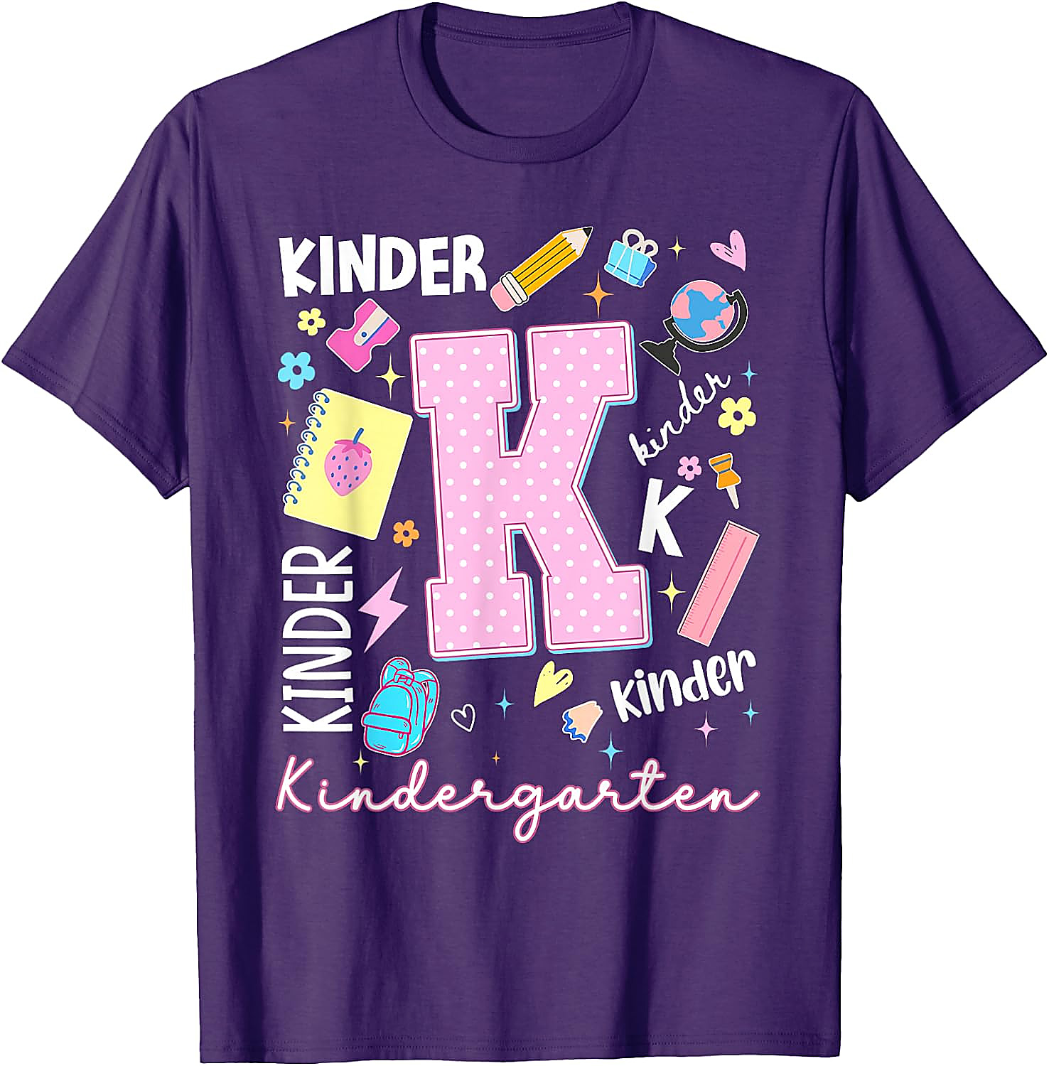 Kindergarten Back to School T-Shirt | First Day of School Tee