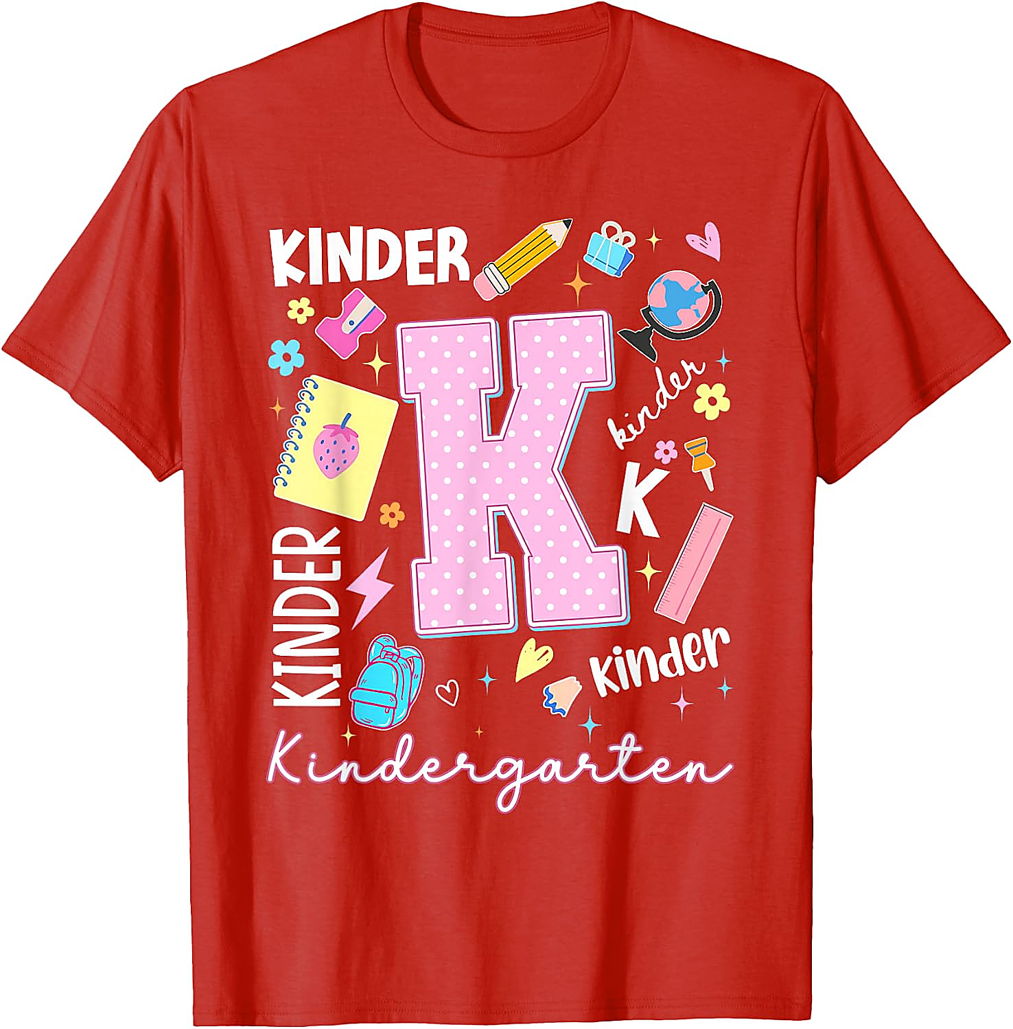 Kindergarten Back to School T-Shirt | First Day of School Tee