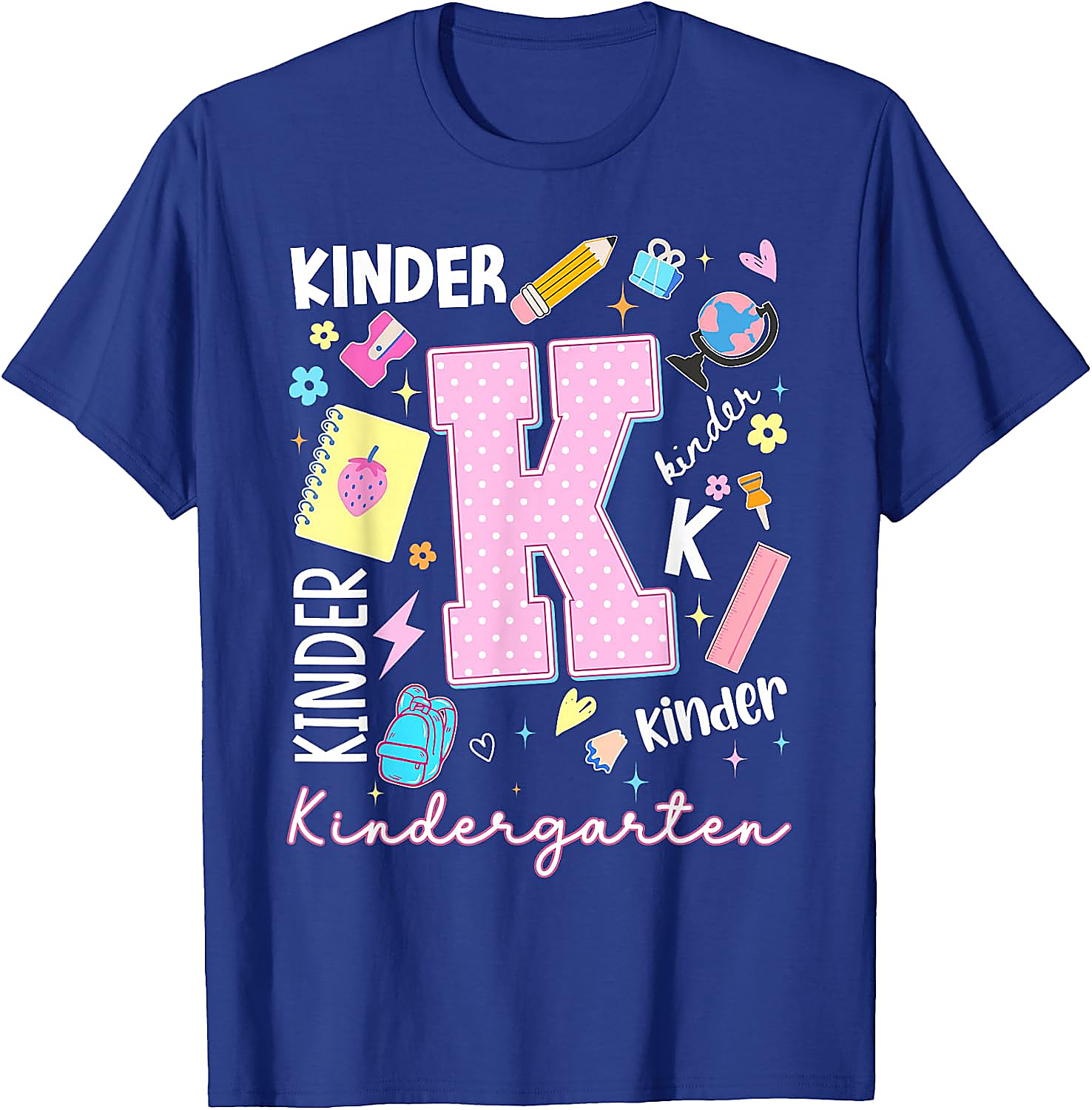 Kindergarten Back to School T-Shirt | First Day of School Tee