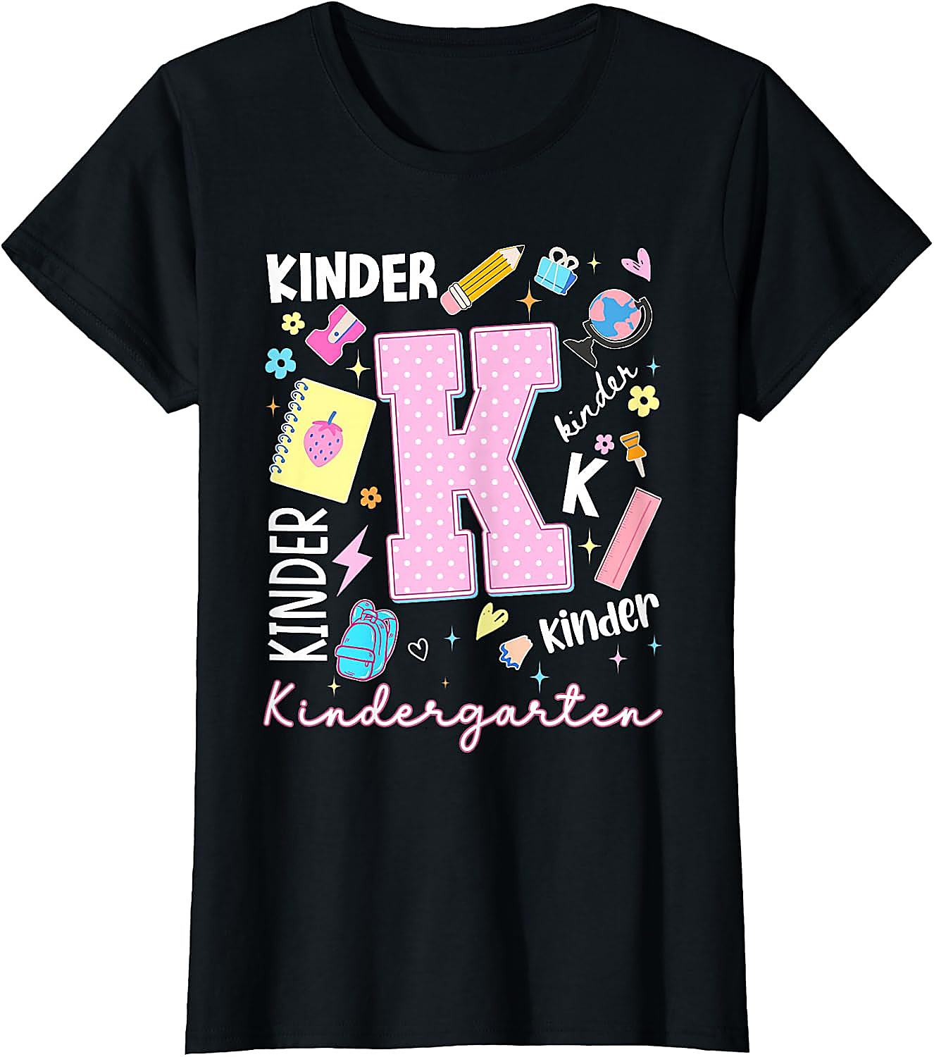 Kindergarten Back to School T-Shirt | First Day of School Tee