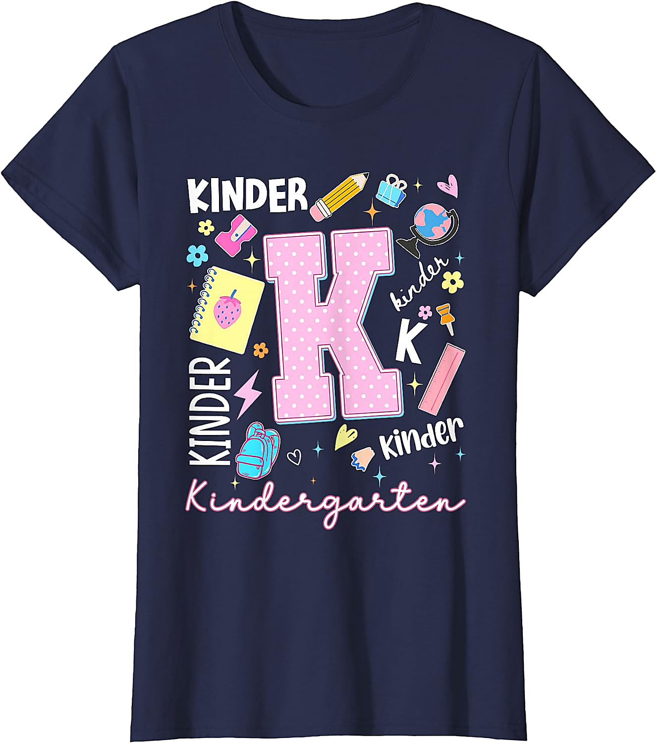 Kindergarten Back to School T-Shirt | First Day of School Tee