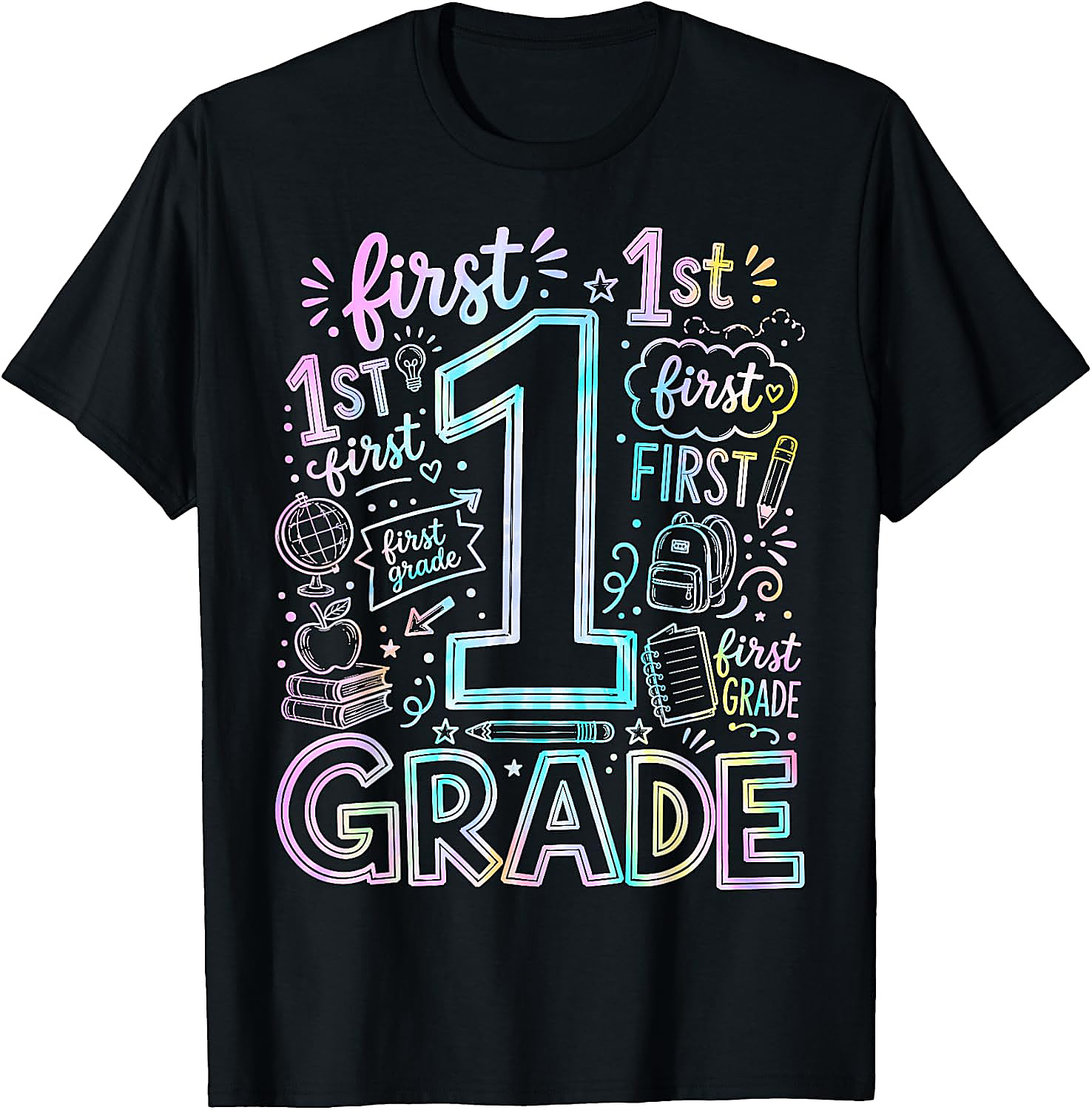 1st Grade T-Shirt | Back to School Teacher & Student Tee