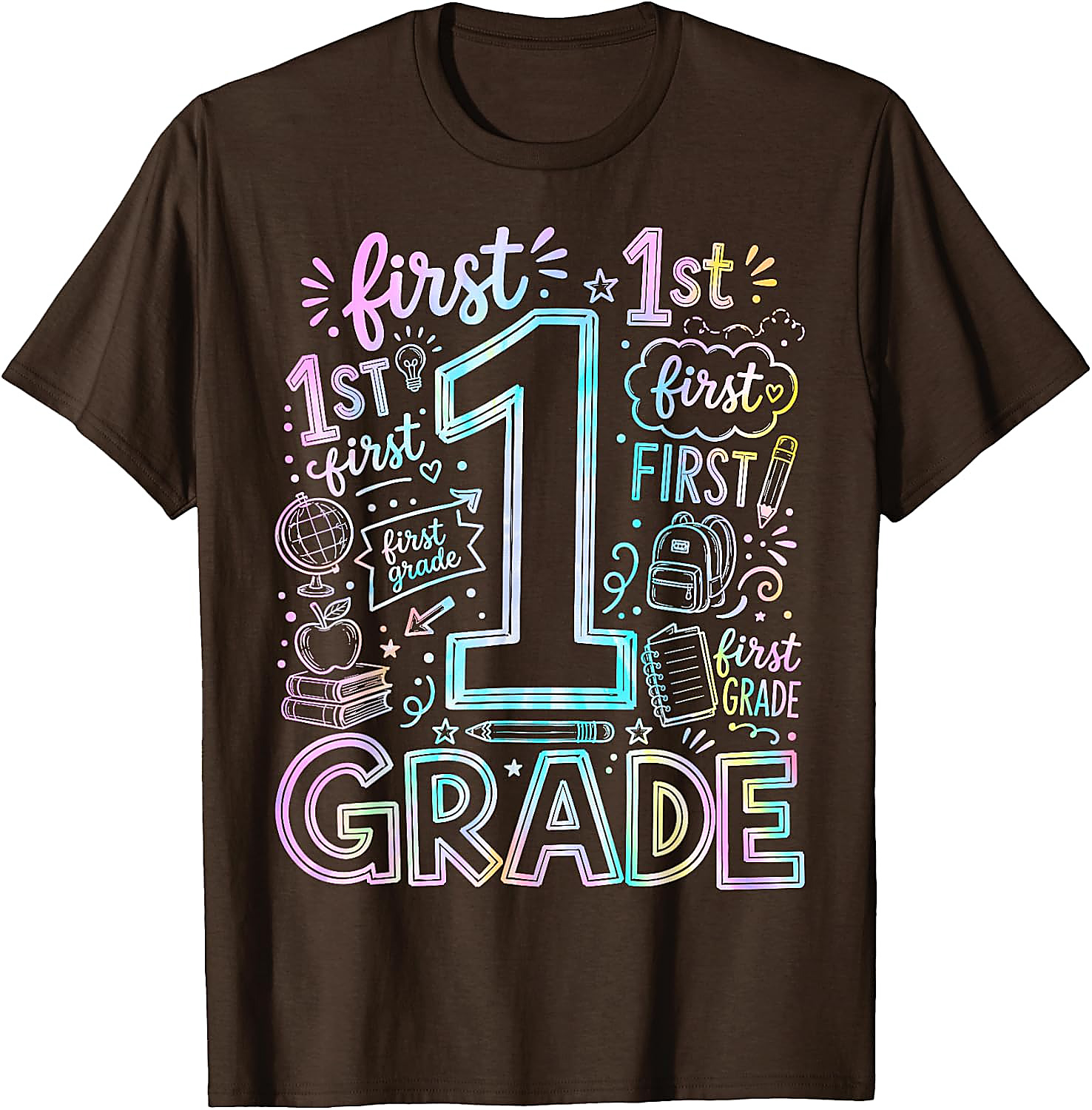 1st Grade T-Shirt | Back to School Teacher & Student Tee