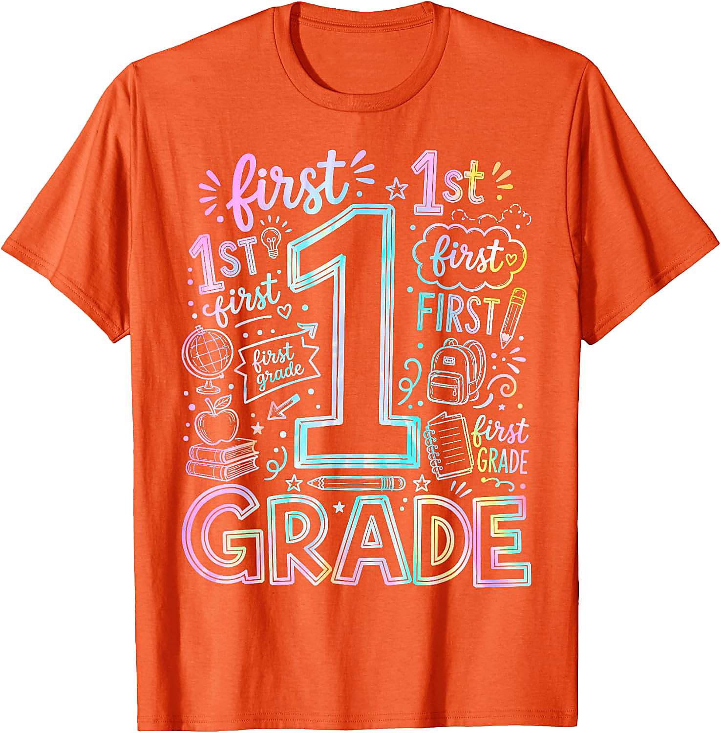1st Grade T-Shirt | Back to School Teacher & Student Tee
