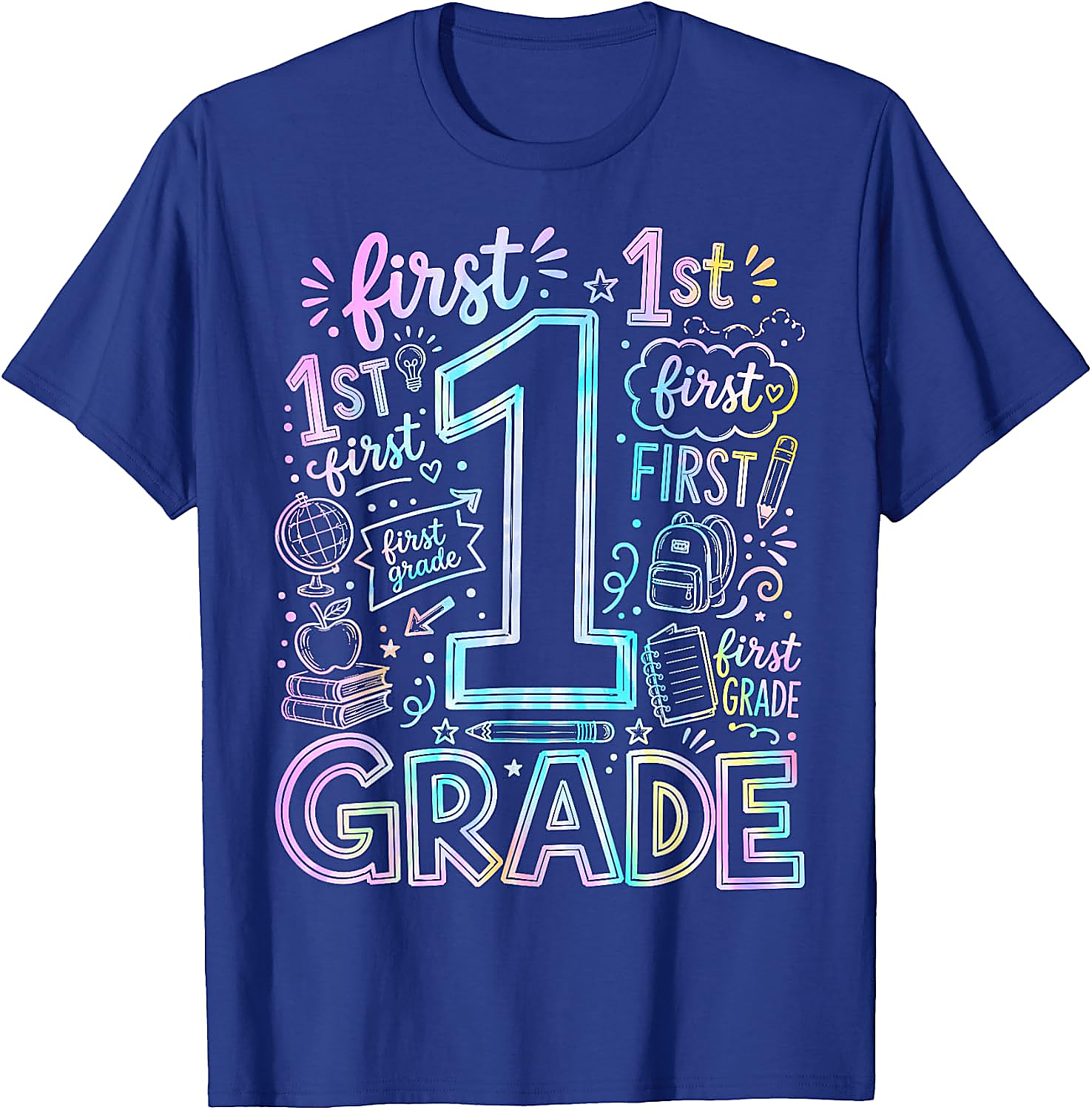 1st Grade T-Shirt | Back to School Teacher & Student Tee