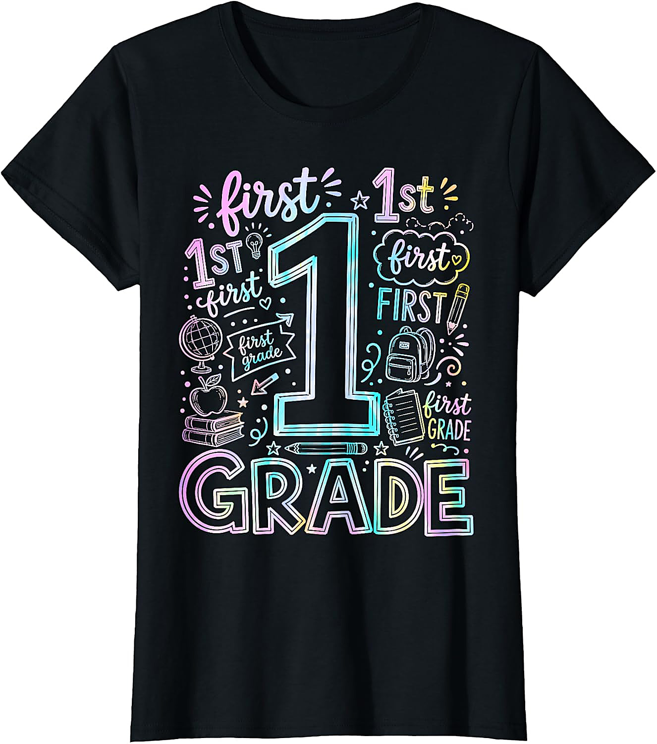1st Grade T-Shirt | Back to School Teacher & Student Tee