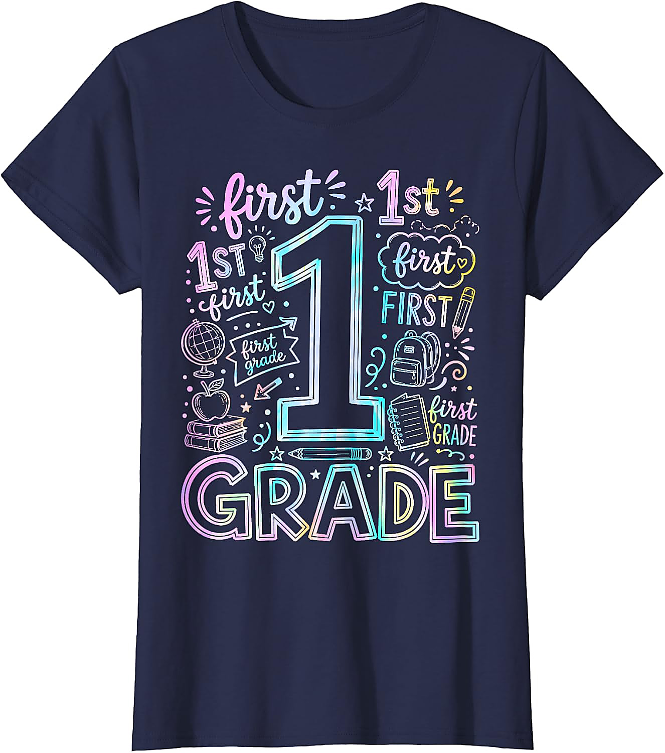 1st Grade T-Shirt | Back to School Teacher & Student Tee