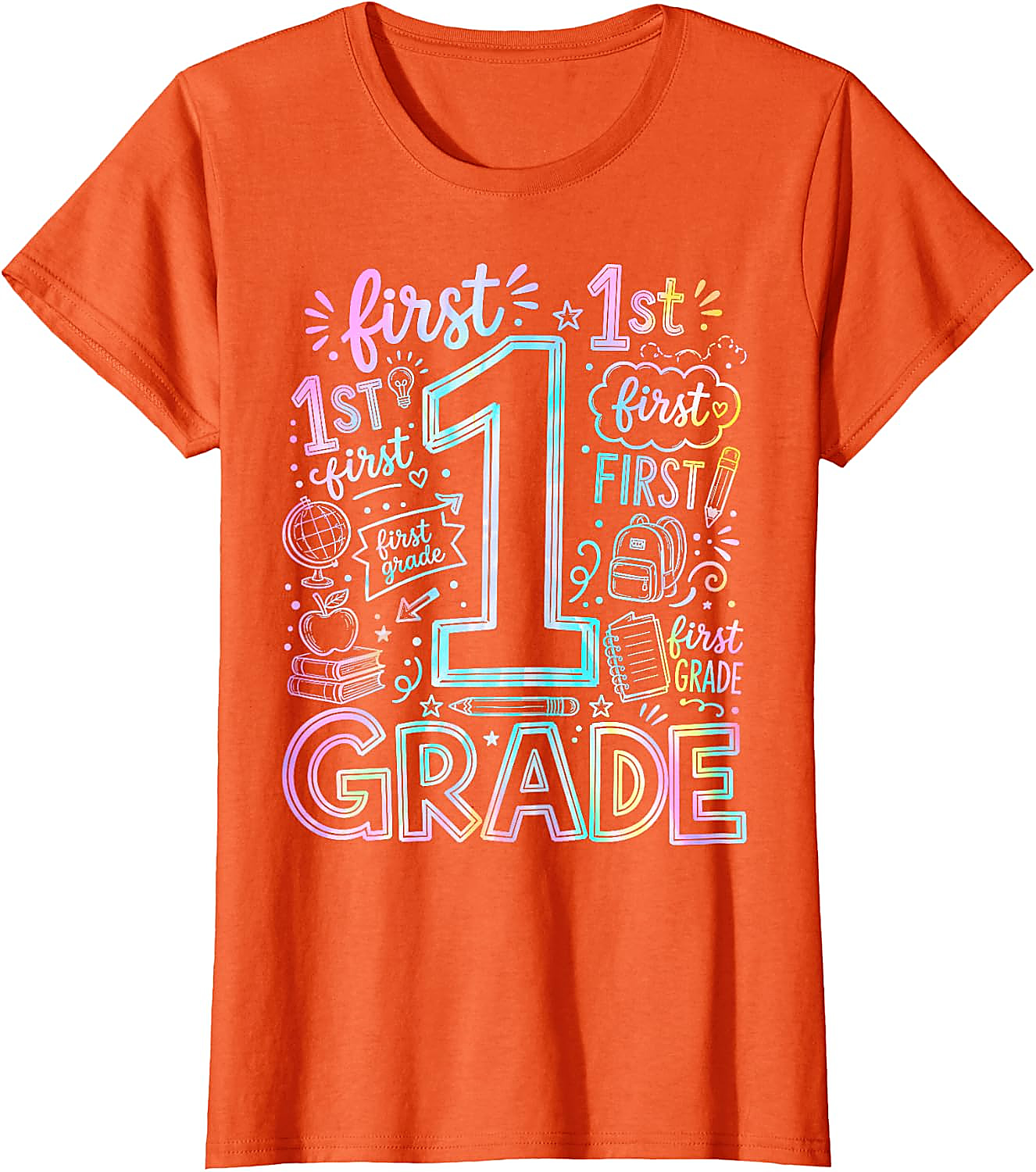 1st Grade T-Shirt | Back to School Teacher & Student Tee
