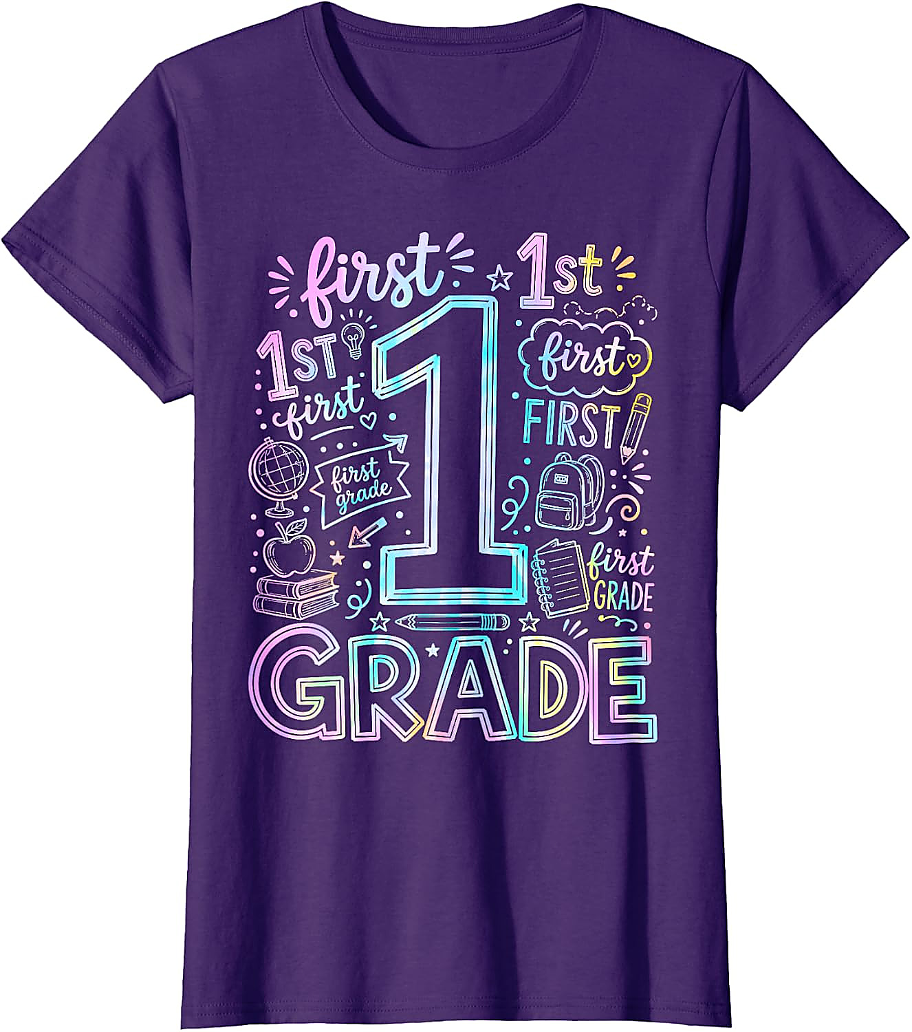 1st Grade T-Shirt | Back to School Teacher & Student Tee