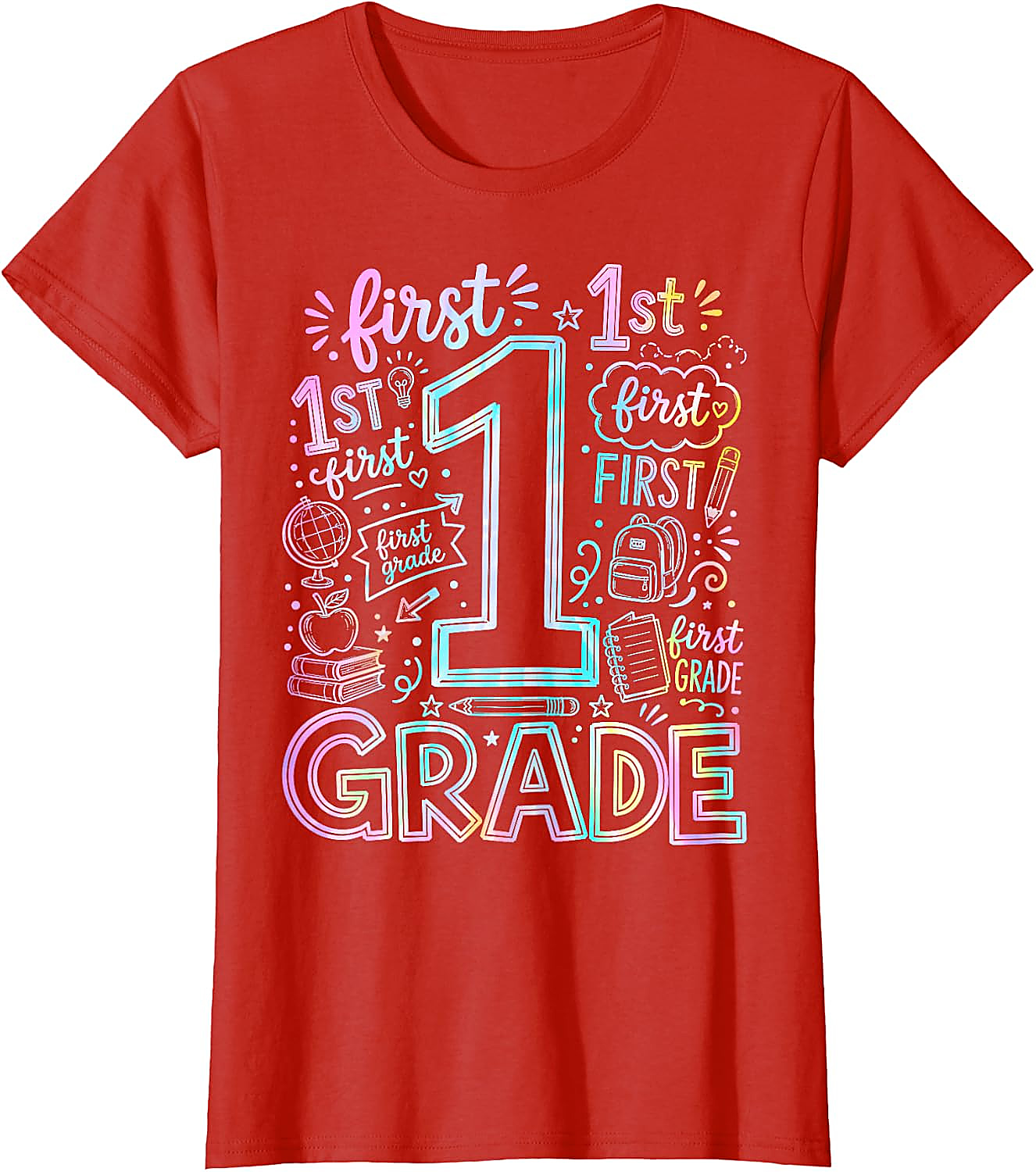 1st Grade T-Shirt | Back to School Teacher & Student Tee
