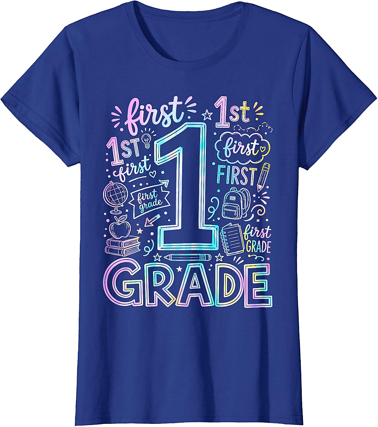 1st Grade T-Shirt | Back to School Teacher & Student Tee