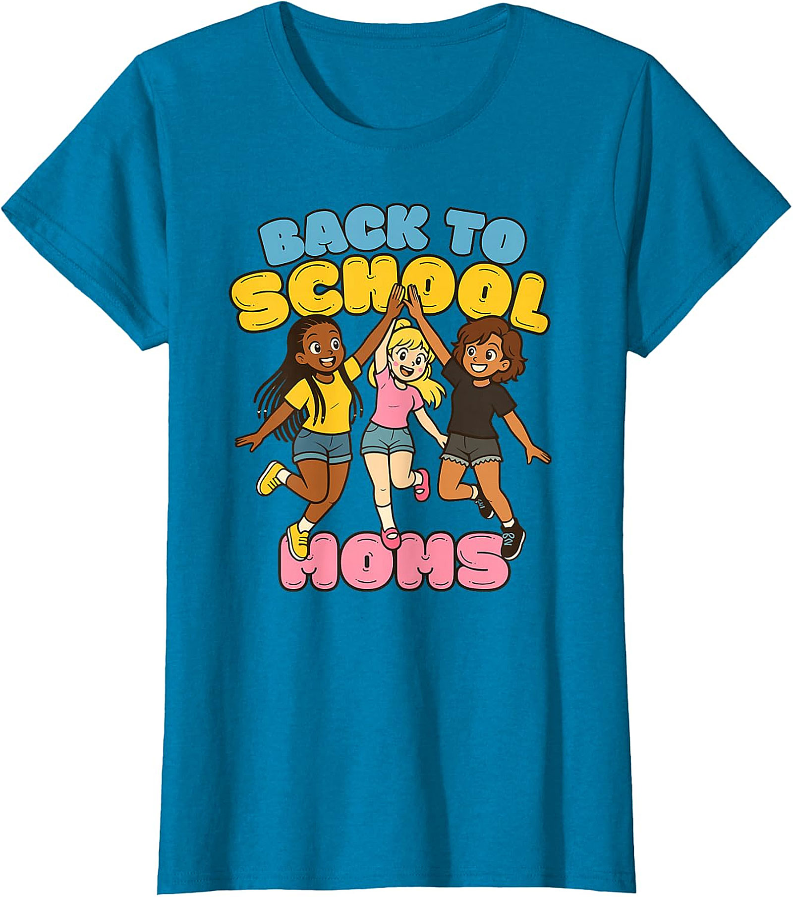 Back to School Moms T-Shirt | Empowering Mom Life Tee