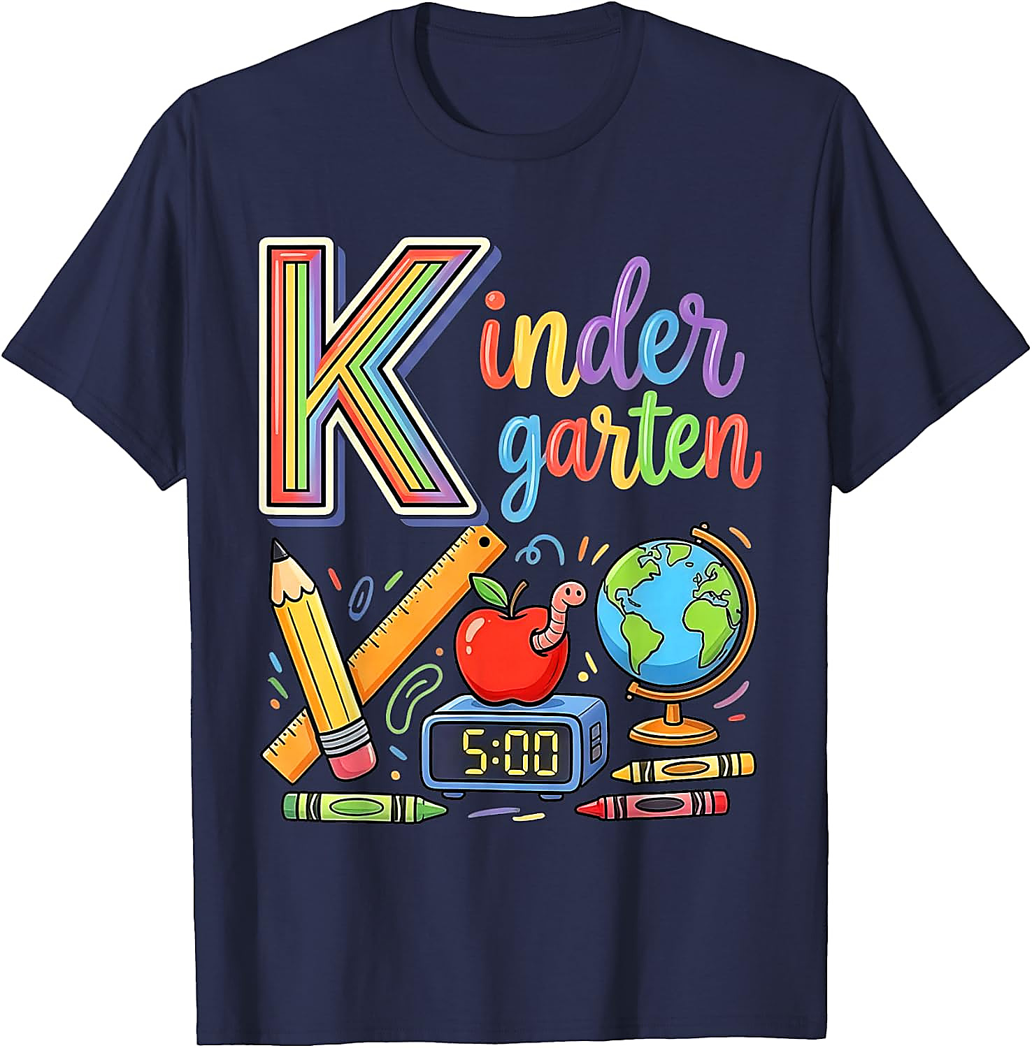 Kindergarten Teacher T-Shirt | Back to School Graphic Tee