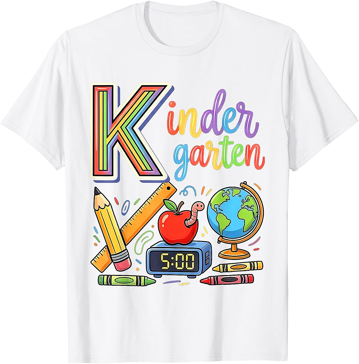Kindergarten Teacher T-Shirt | Back to School Graphic Tee