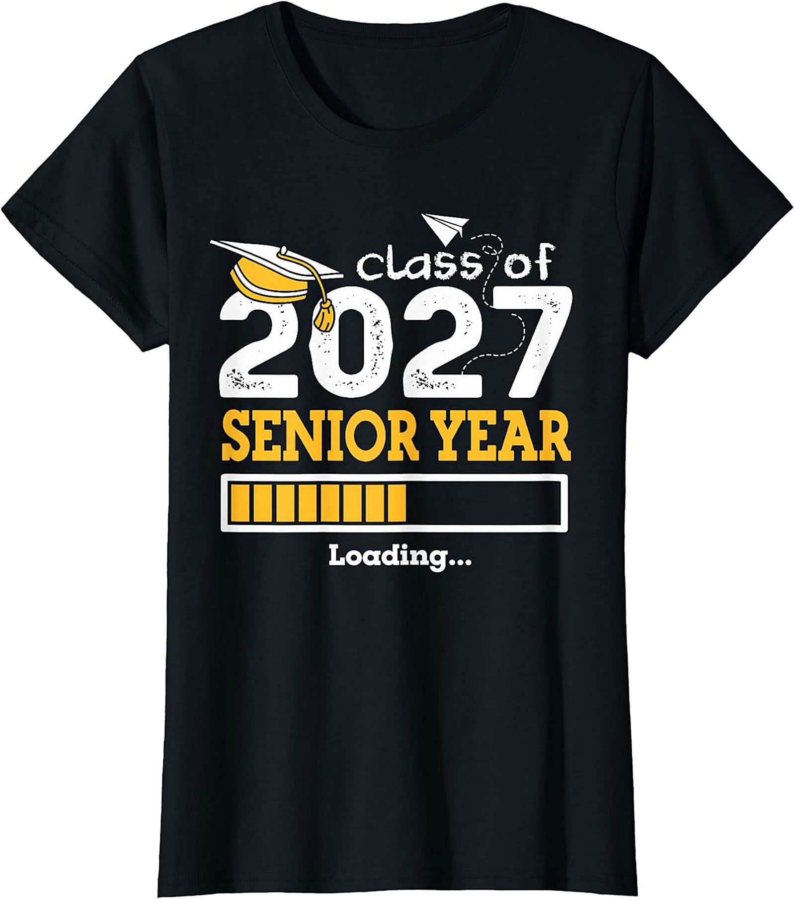 Class of 2027 Senior Year Loading T-Shirt | Graduation Tee