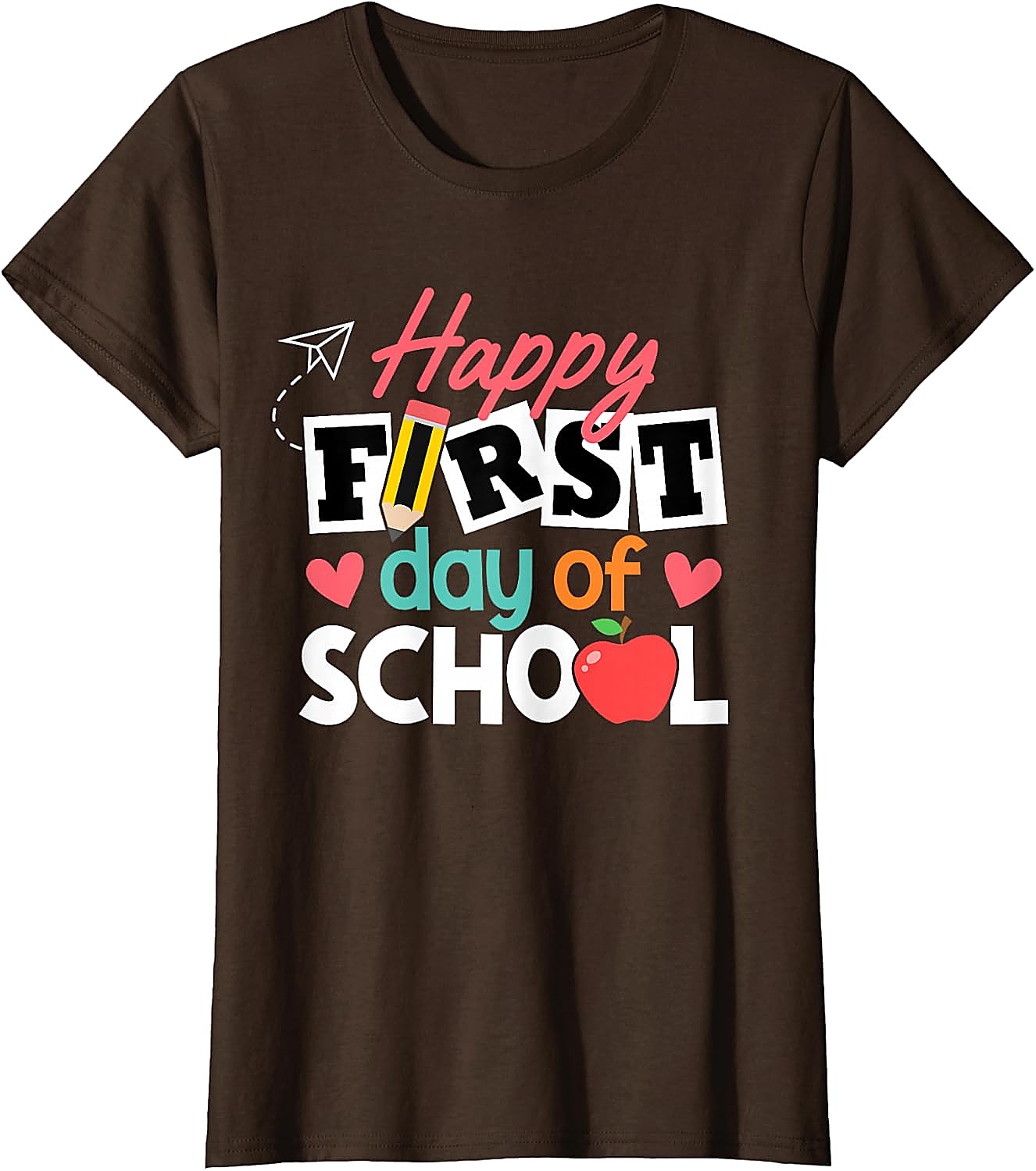 Happy First Day of School T-Shirt | Back to School Tee