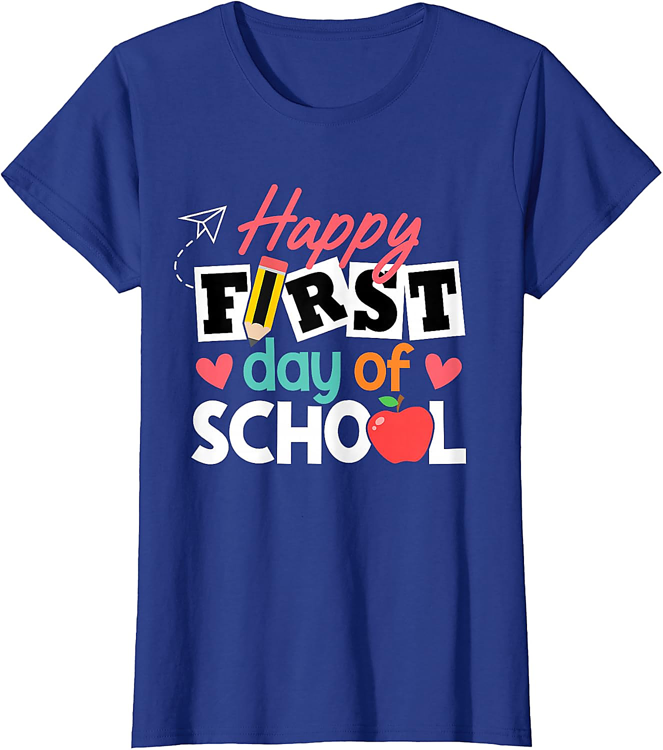 Happy First Day of School T-Shirt | Back to School Tee