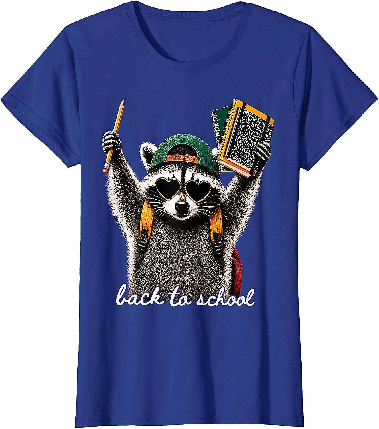 Back to School Raccoon T-Shirt | Funny First Day Tee