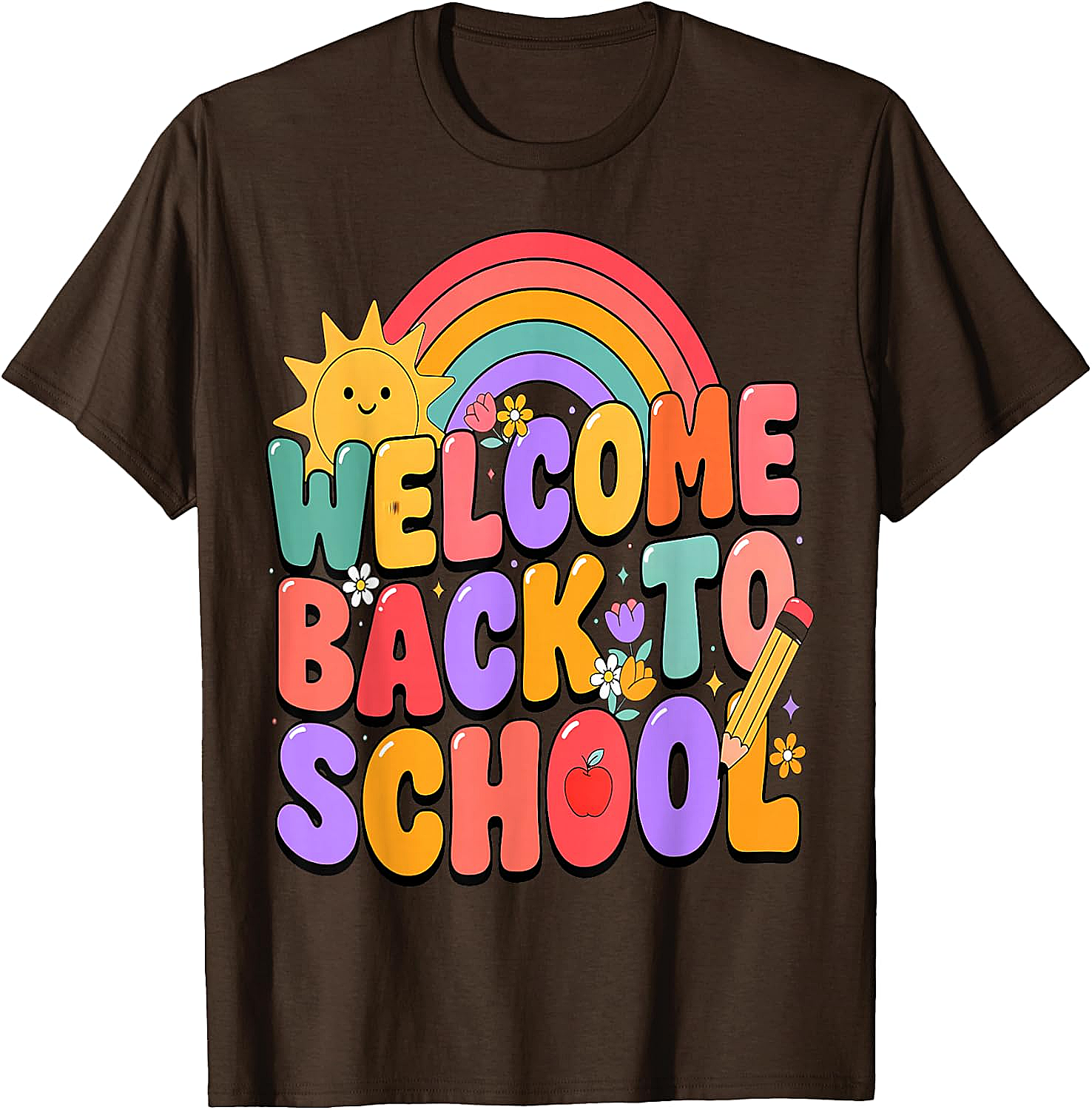  Welcome Back to School T-Shirt Fun Graphic Tee
