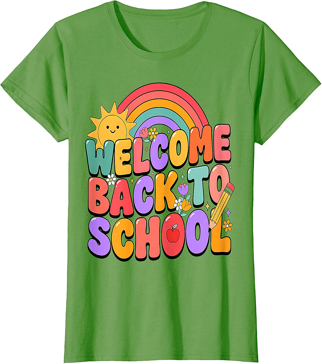  Welcome Back to School T-Shirt Fun Graphic Tee