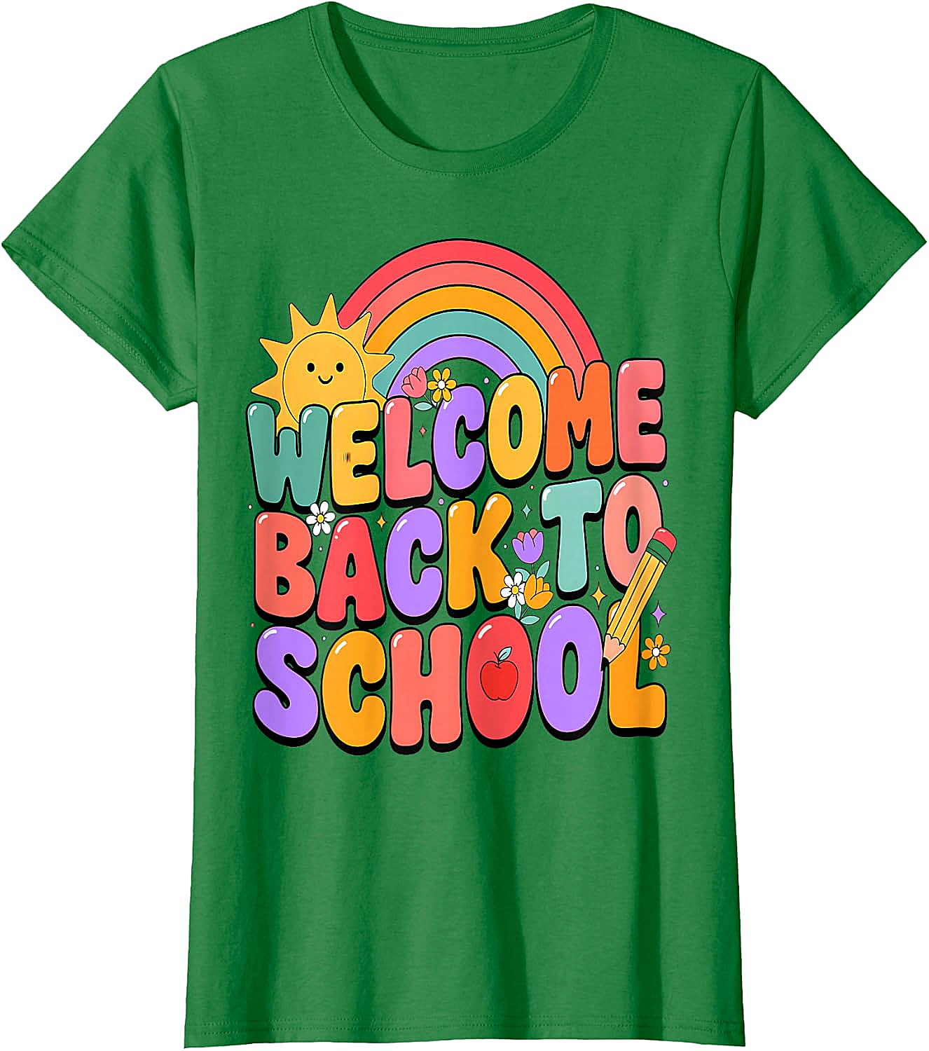  Welcome Back to School T-Shirt Fun Graphic Tee