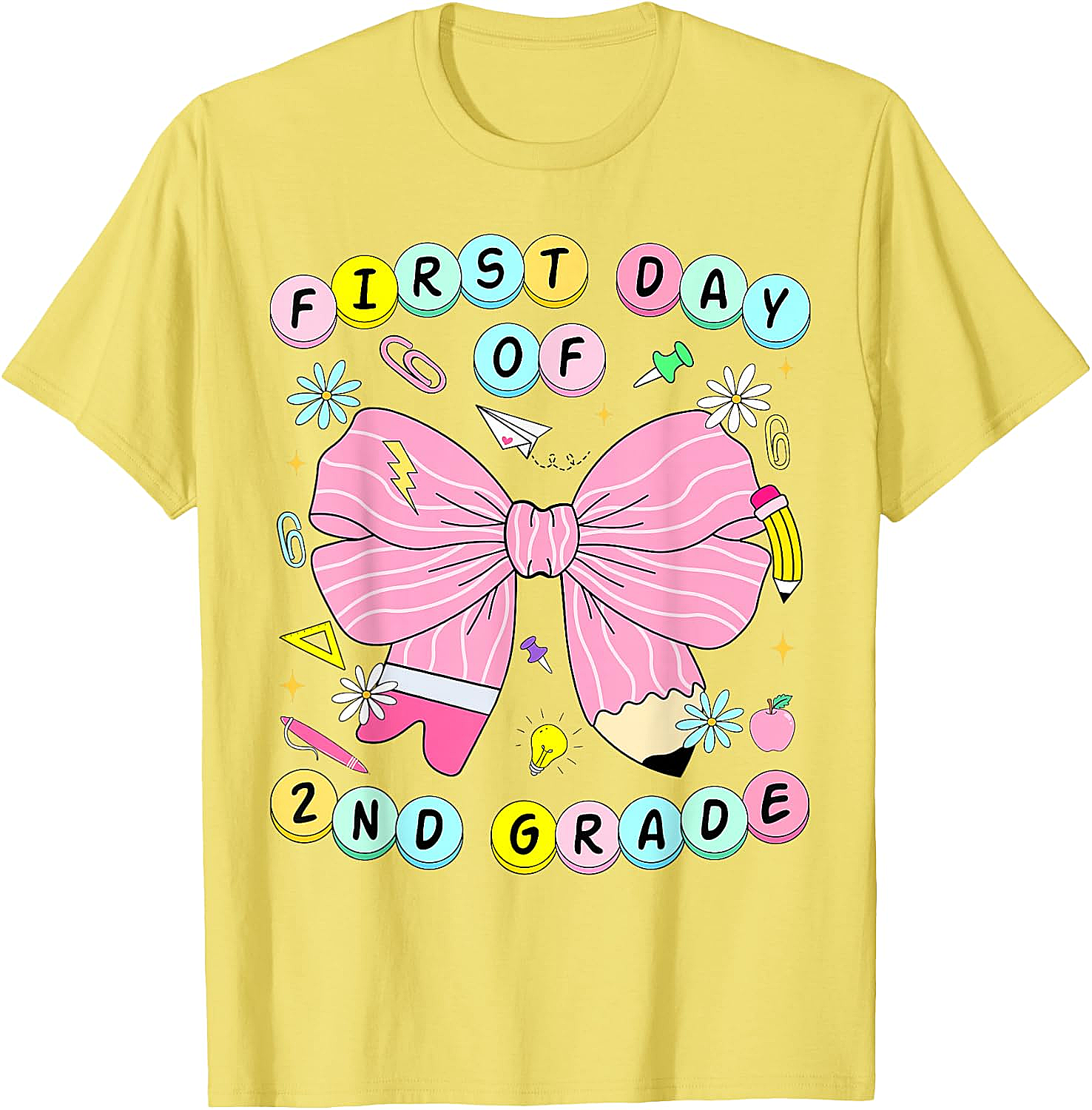 2nd Grade Coquette Back to School Kids T-Shirt