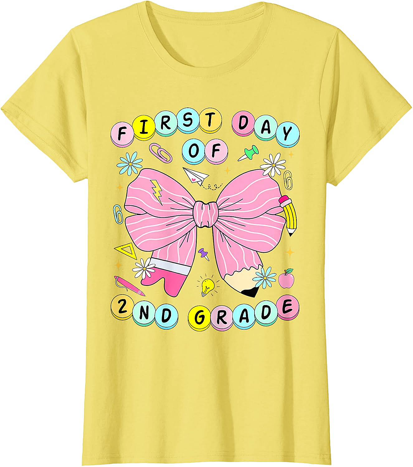 2nd Grade Coquette Back to School Kids T-Shirt