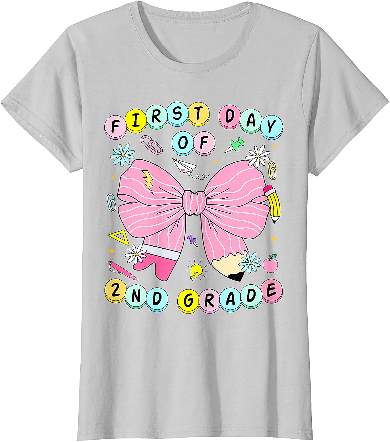 2nd Grade Coquette Back to School Kids T-Shirt